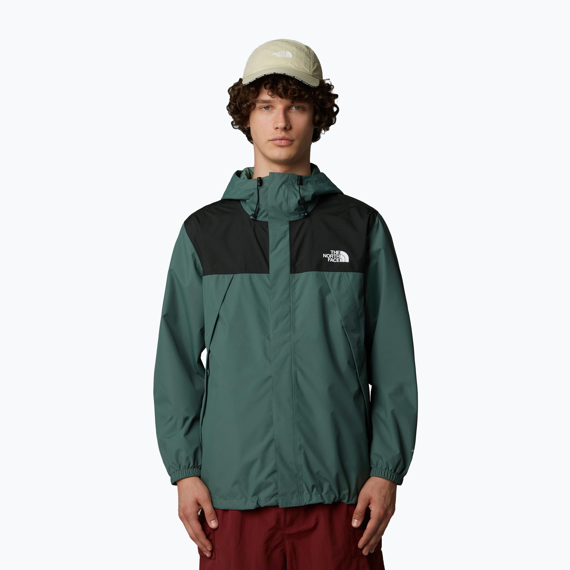 Kurtka przeciwdeszczowa męska The North Face Antora duck green/tnf black 
