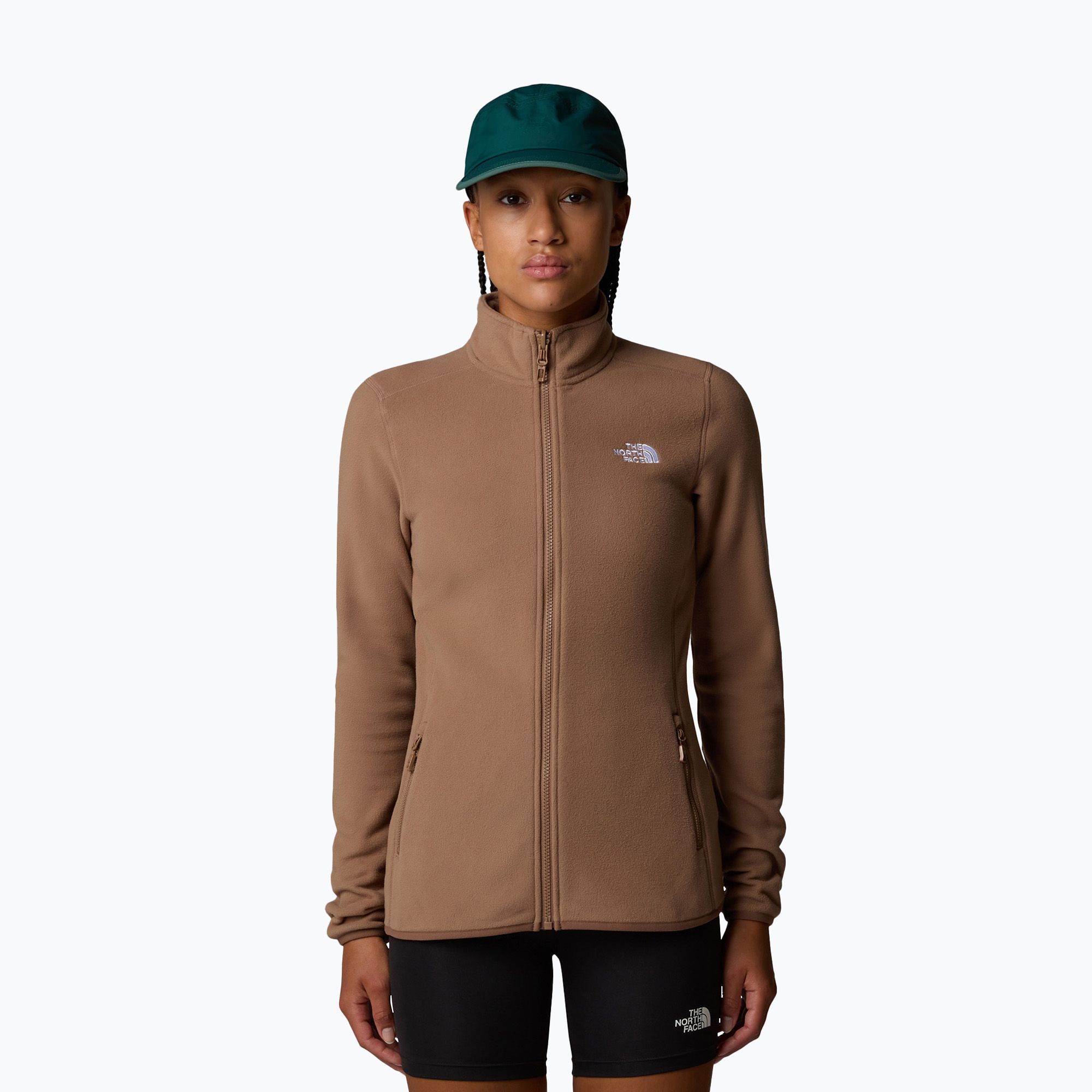 Bluza damska The North Face 100 Glacier FZ latte 