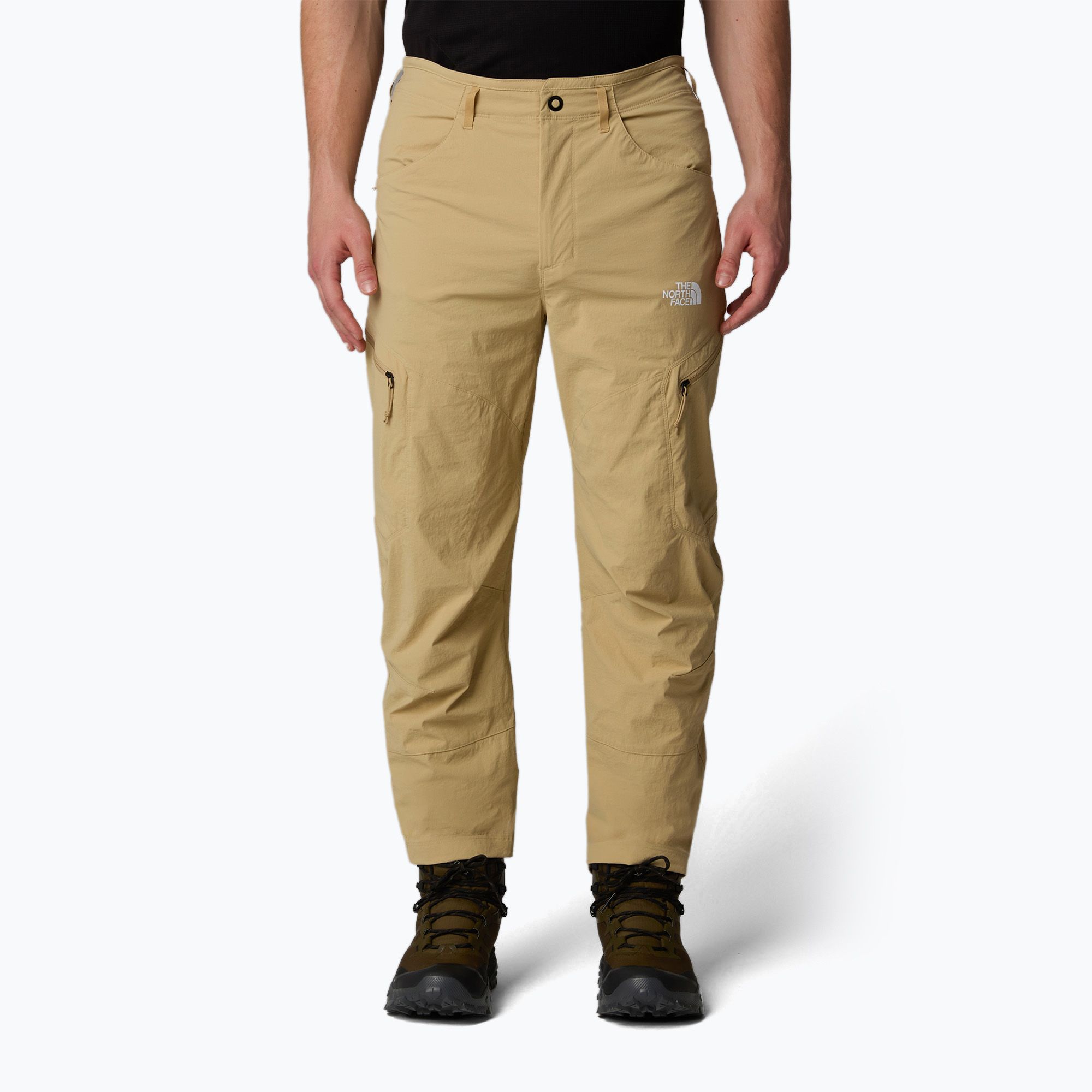 Spodnie trekkingowe męskie The North Face Exploration Reg Tapered khaki stone 