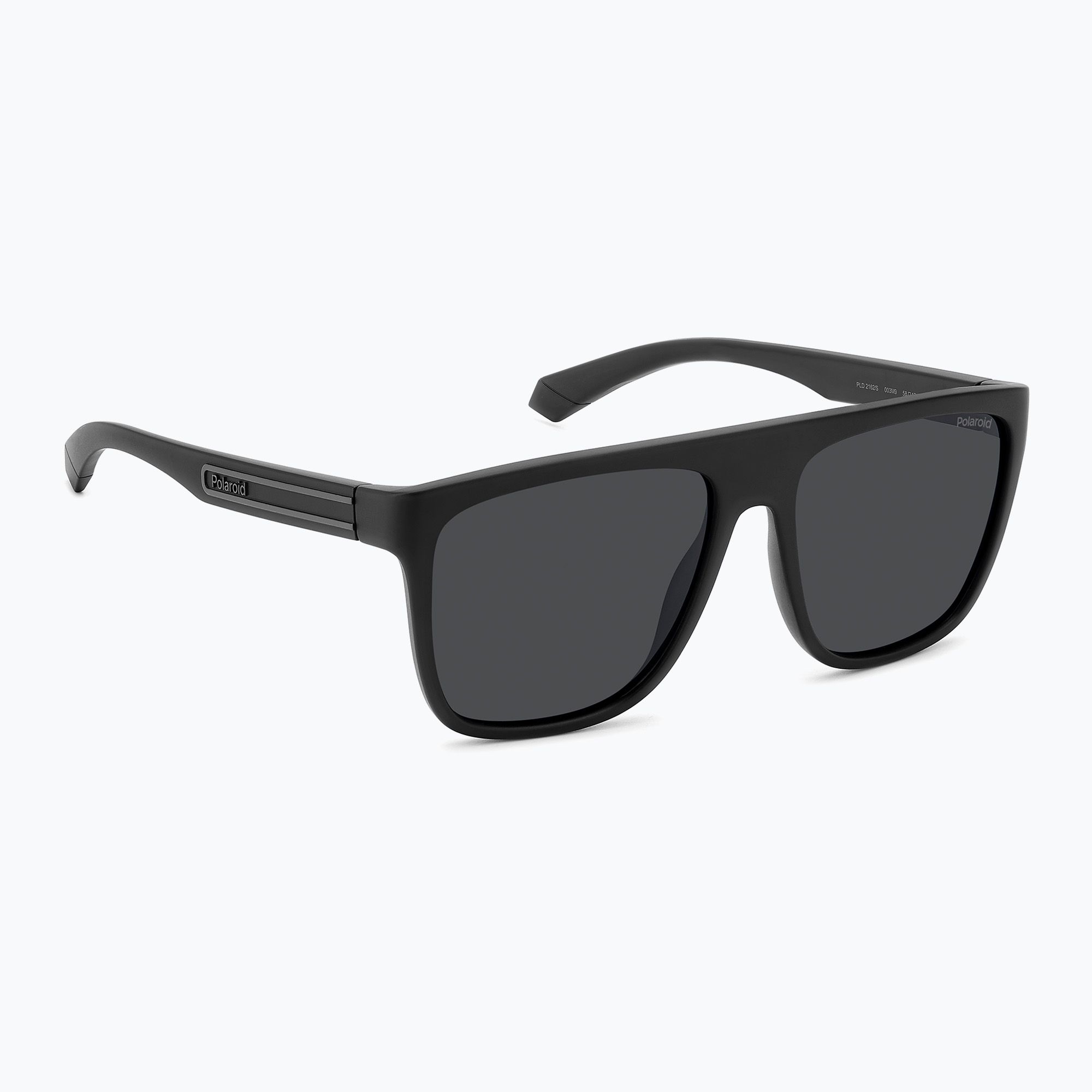 Okulary przeciwsłoneczne męskie Polaroid PLD 2162/S matte black/grey polarized 