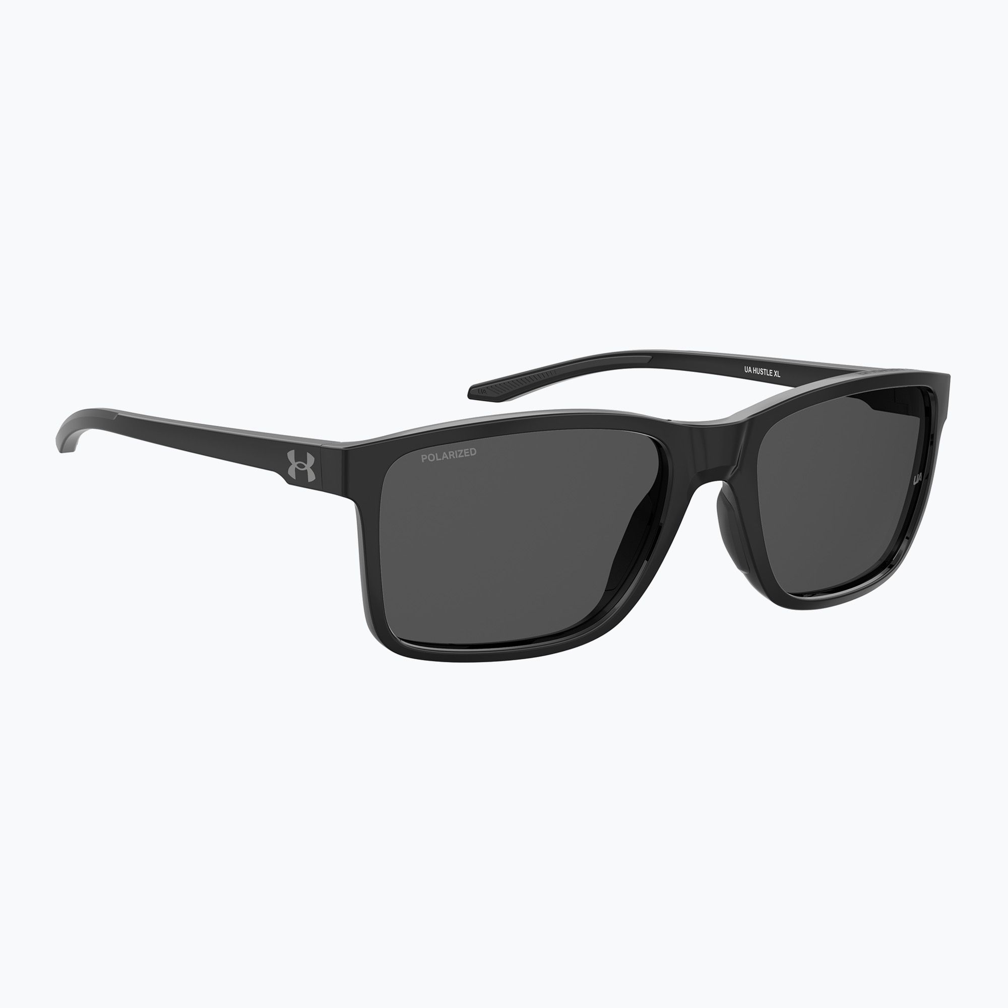 Okulary przeciwsłoneczne Under Armour Hustle XL S3 black/grey polarized 