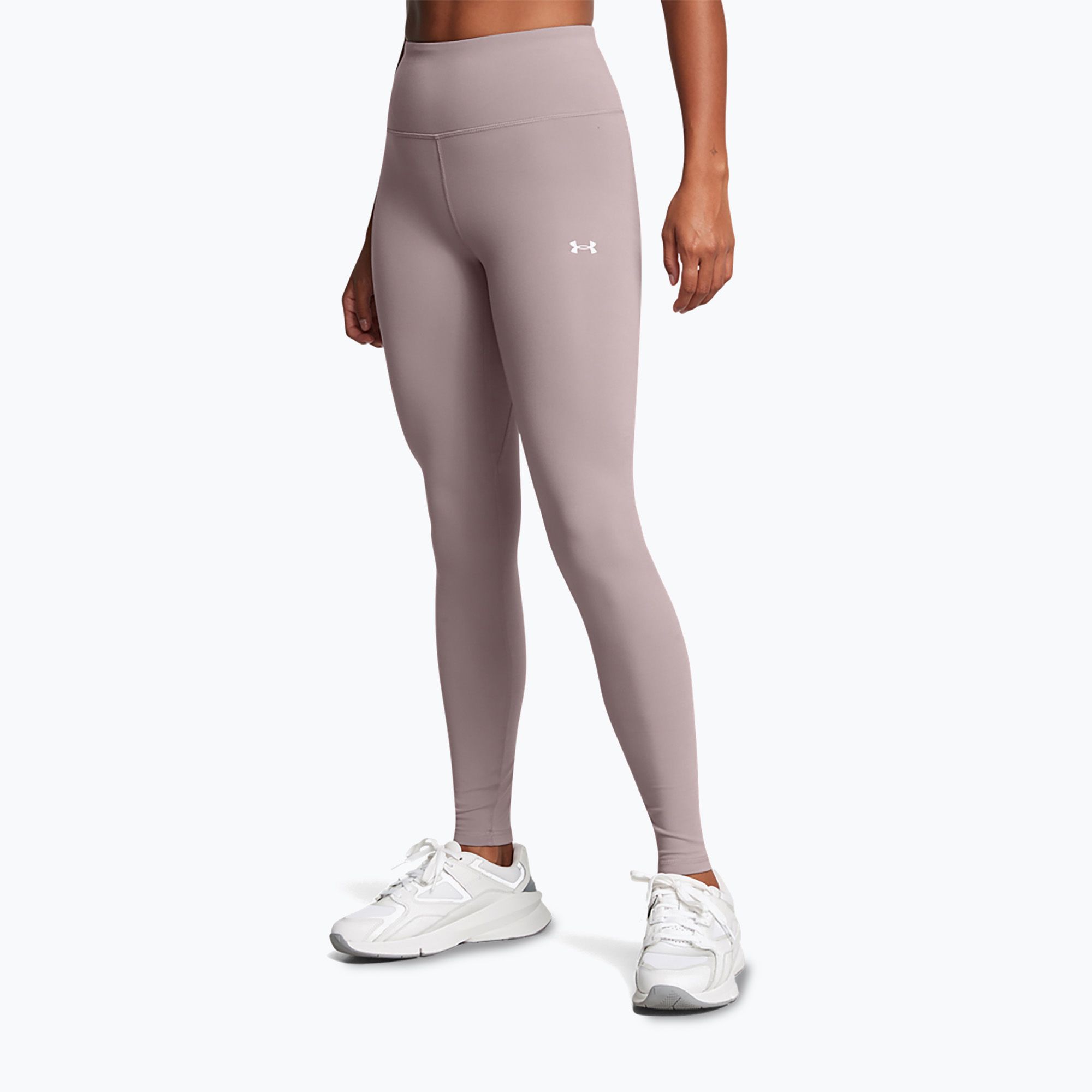 Legginsy treningowe damskie Under Armour Motion tetra gray/white 