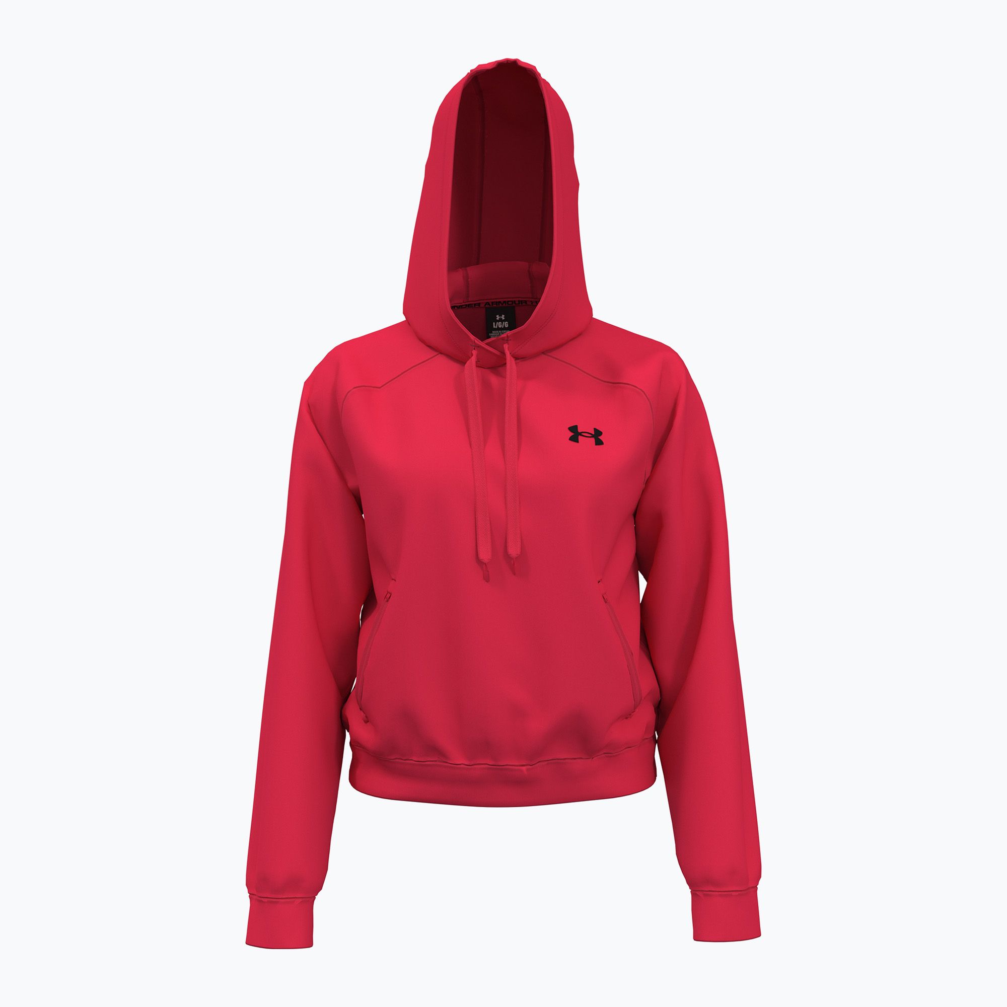 Bluza damska Under Armour Pro Fleece Hoodie racer red/black 