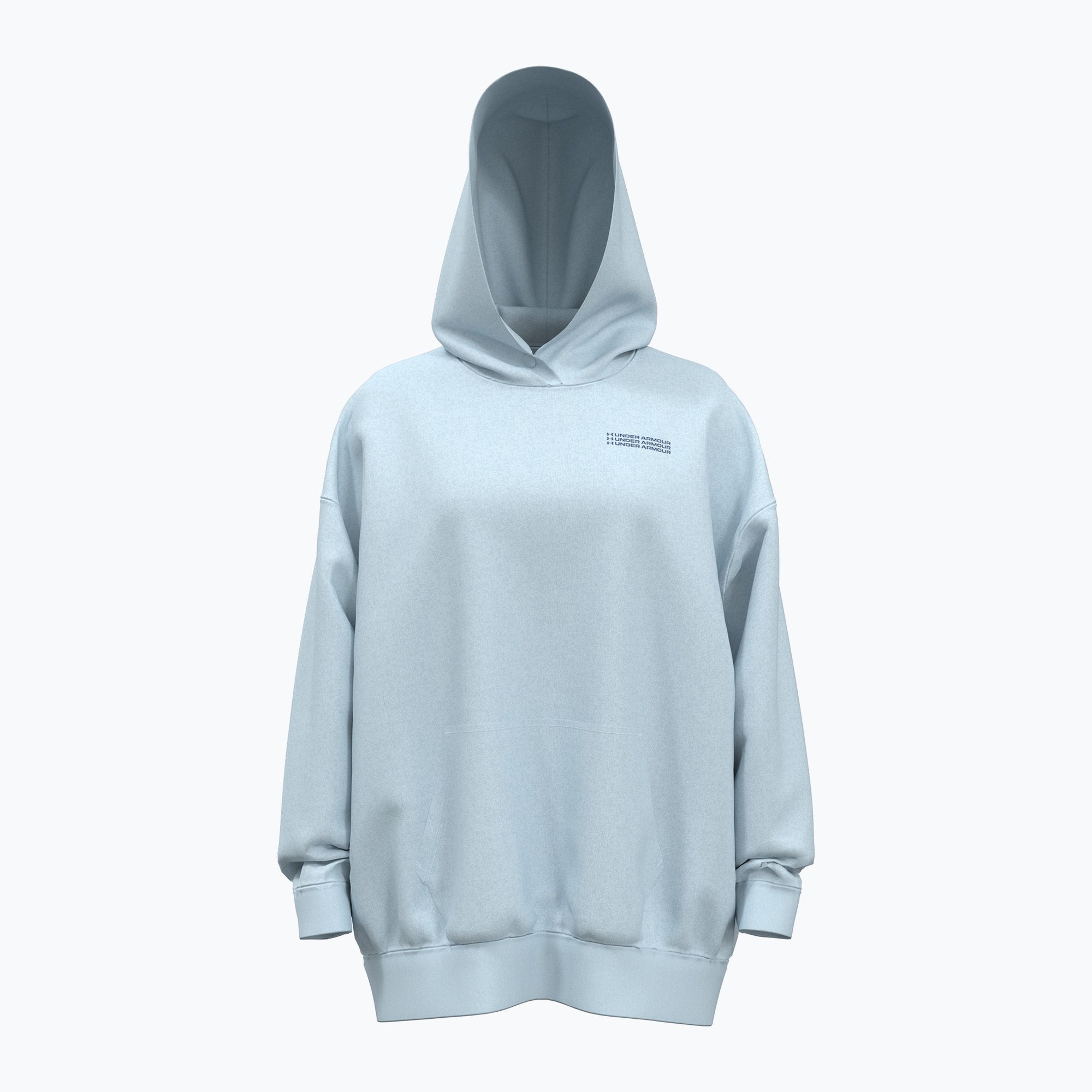 Bluza damska Under Armour Icon Ultra Fleece Hoodie nimbus/blue 