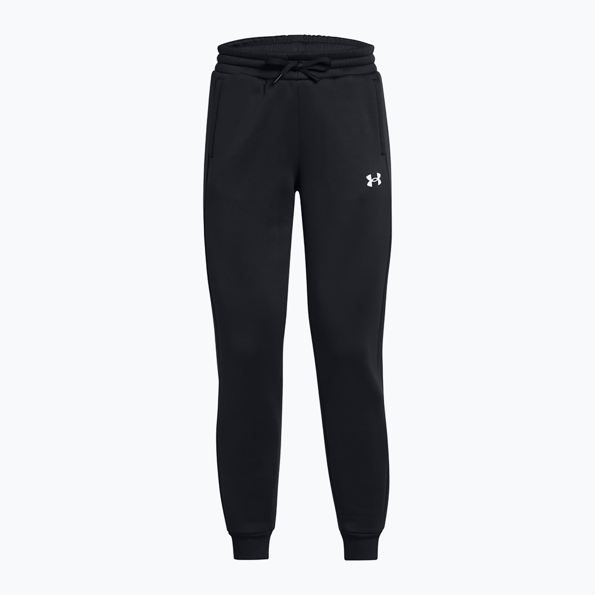 Spodnie damskie Under Armour Fleece Jogger UA Armour black/white 