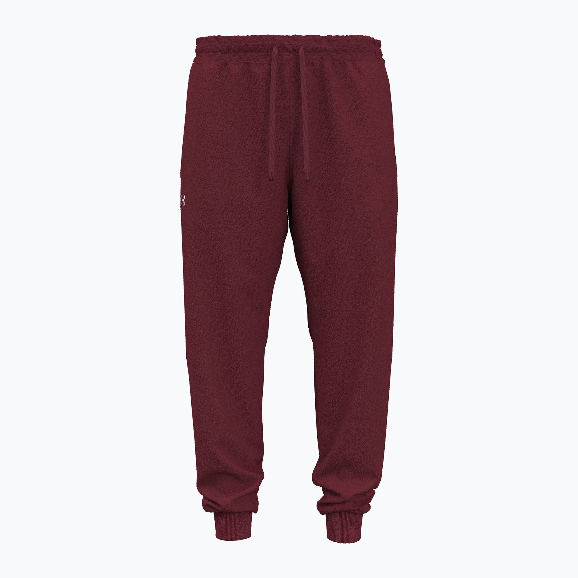 Spodnie męskie Under Armour Rival Fleece Joggers cardinal/white 