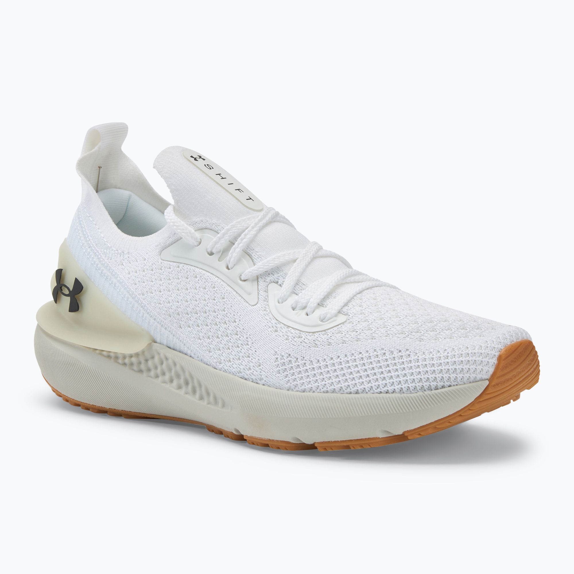Buty do biegania damskie Under Armour Shift white/white clay/black 