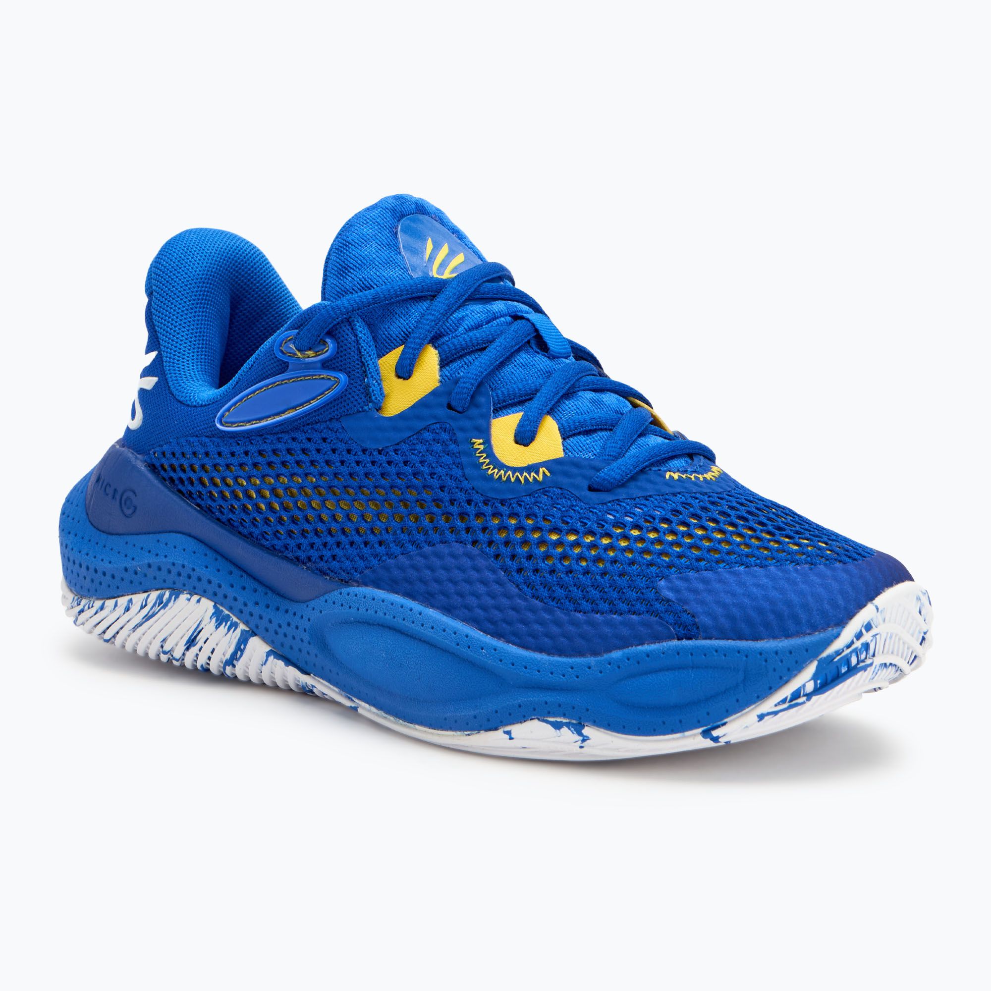 Buty do koszykówki Under Armour Curry Splash 24 royal/taxi/white 