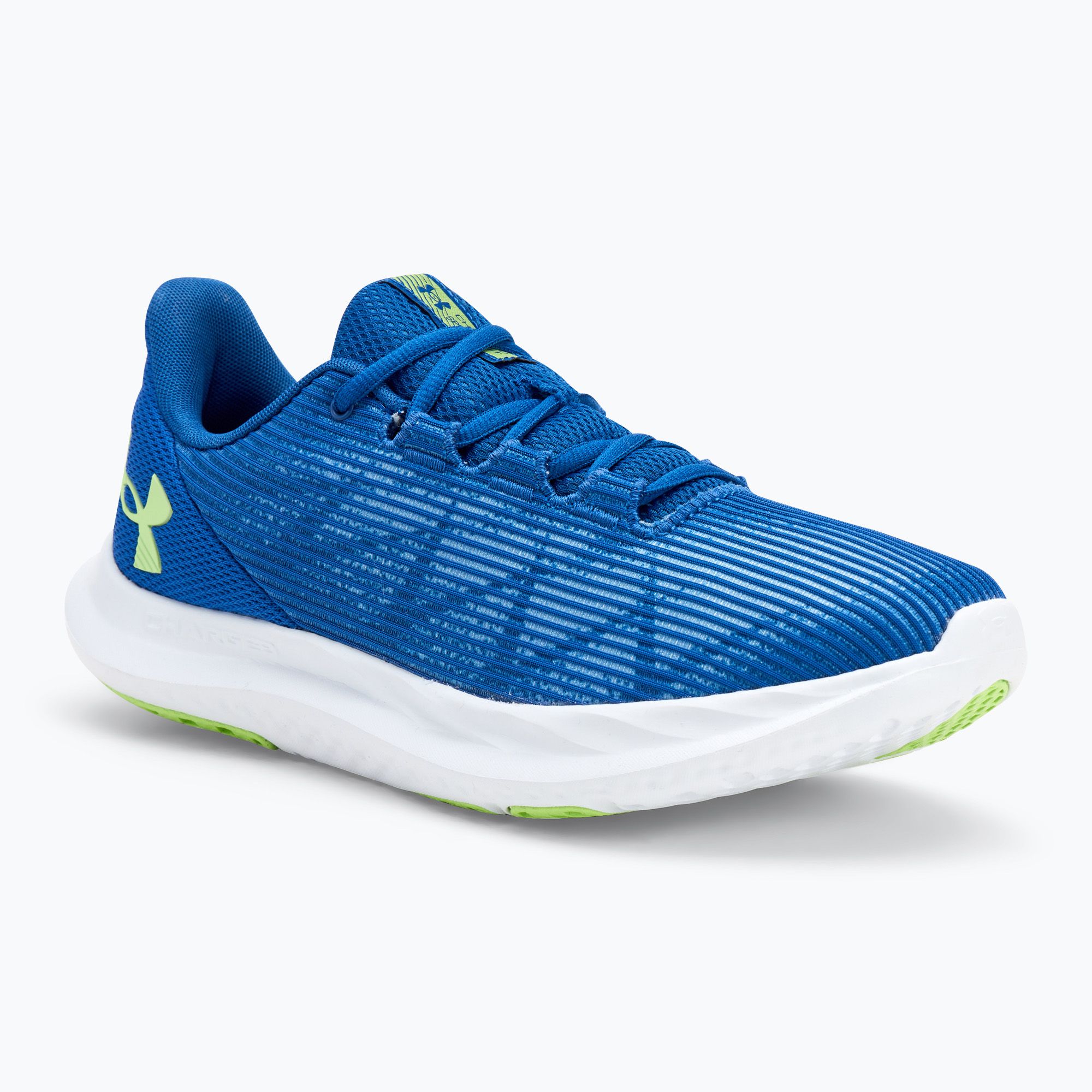 Buty do biegania męskie Under Armour Charged Speed Swift tech blue/tech blue/morph green 