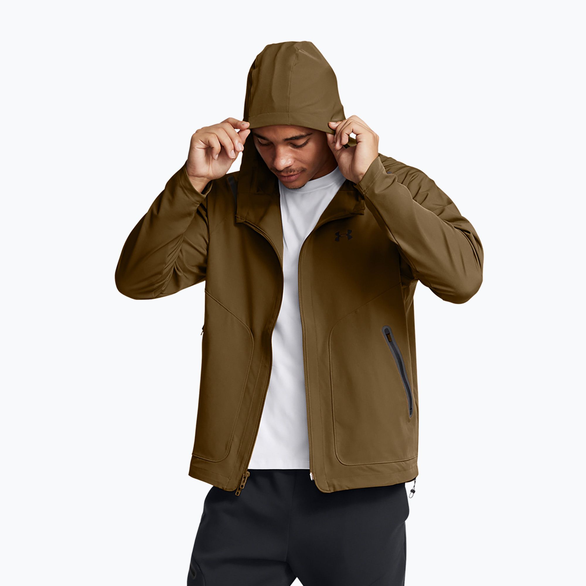 Kurtka treningowa męska Under Armour Unstoppable LC coyote/black 
