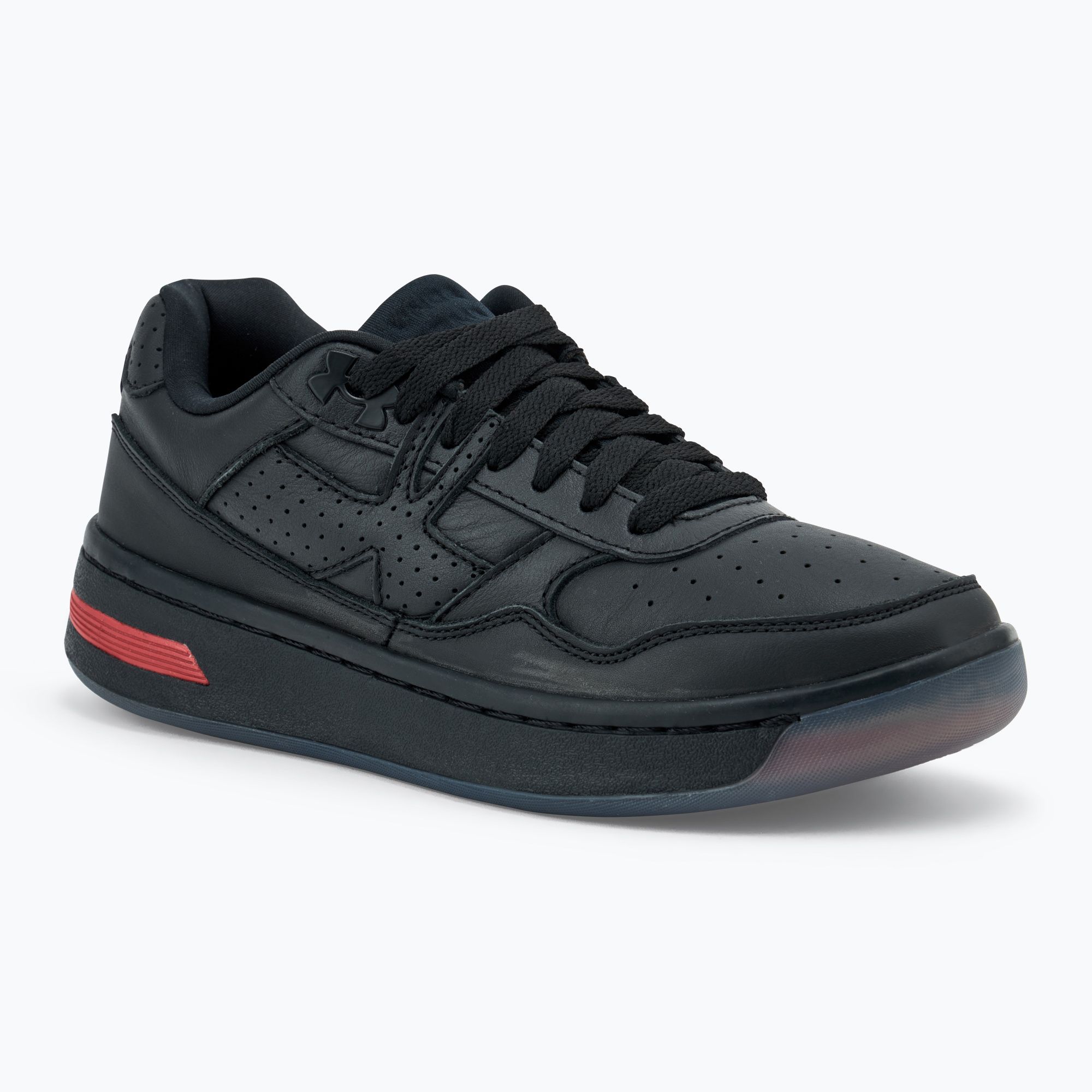 Buty damskie Under Armour UA Court 96 black/black/black 