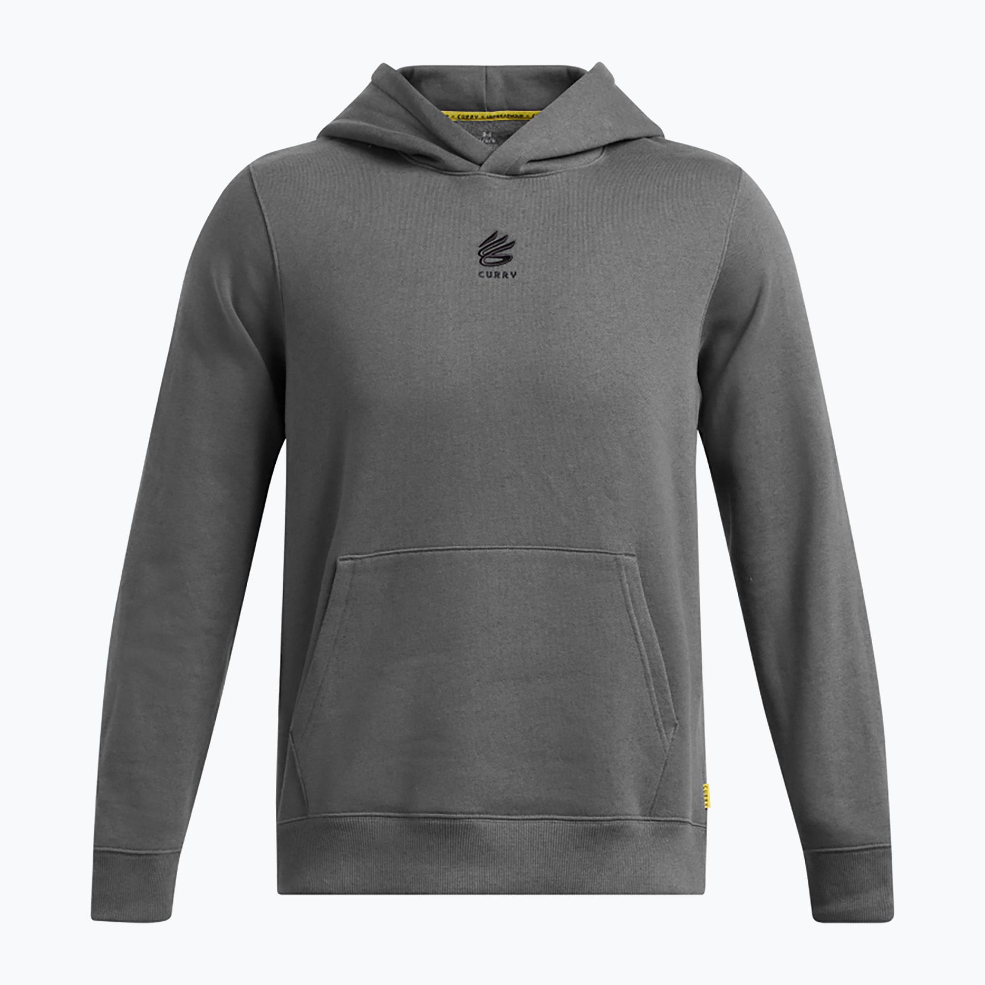 Bluza męska Under Armour Curry Splash Hoodie castlerock full heather/black 