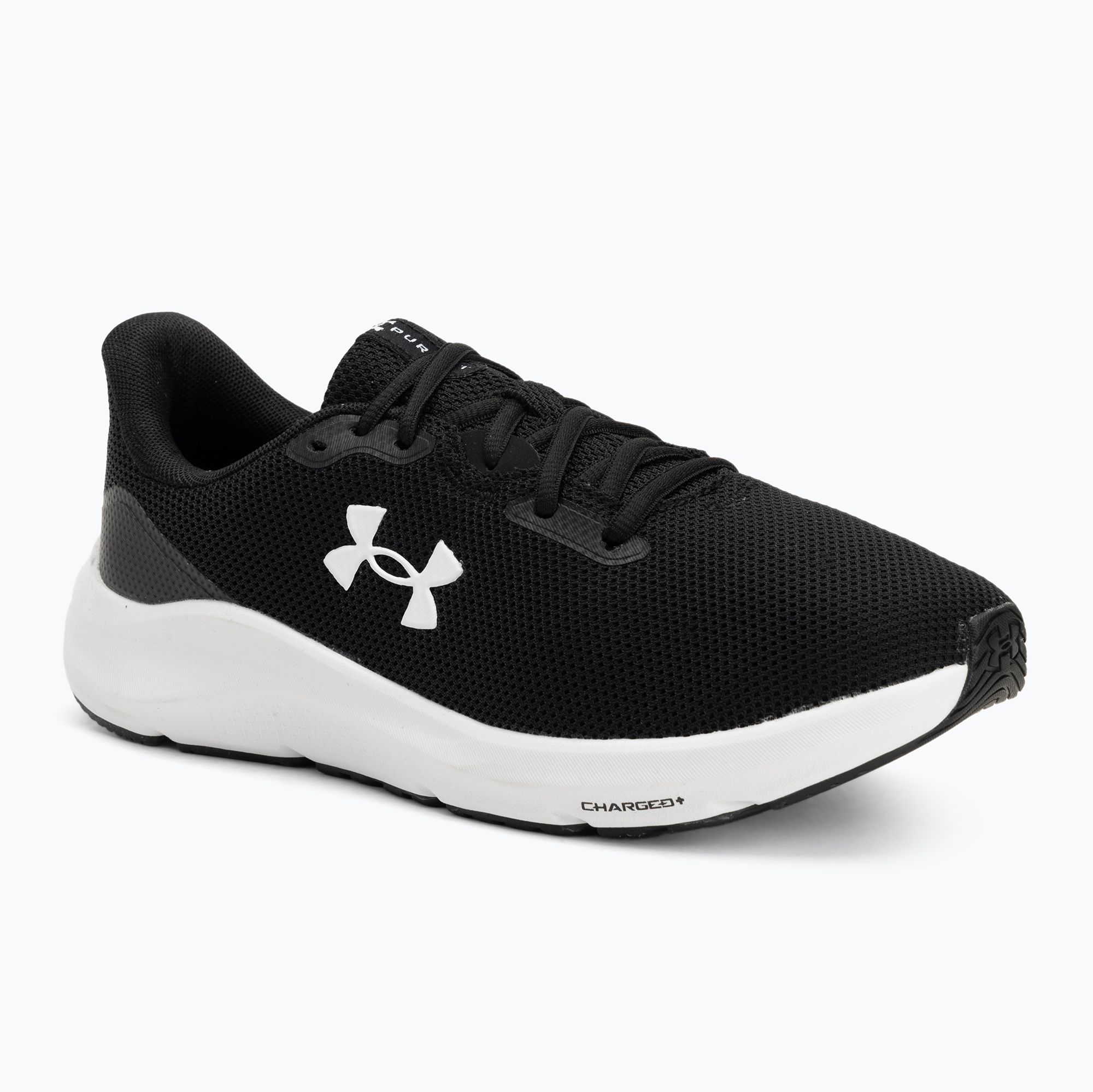 Buty do biegania męskie Under Armour Charged Pursuit 4 black/black/white 