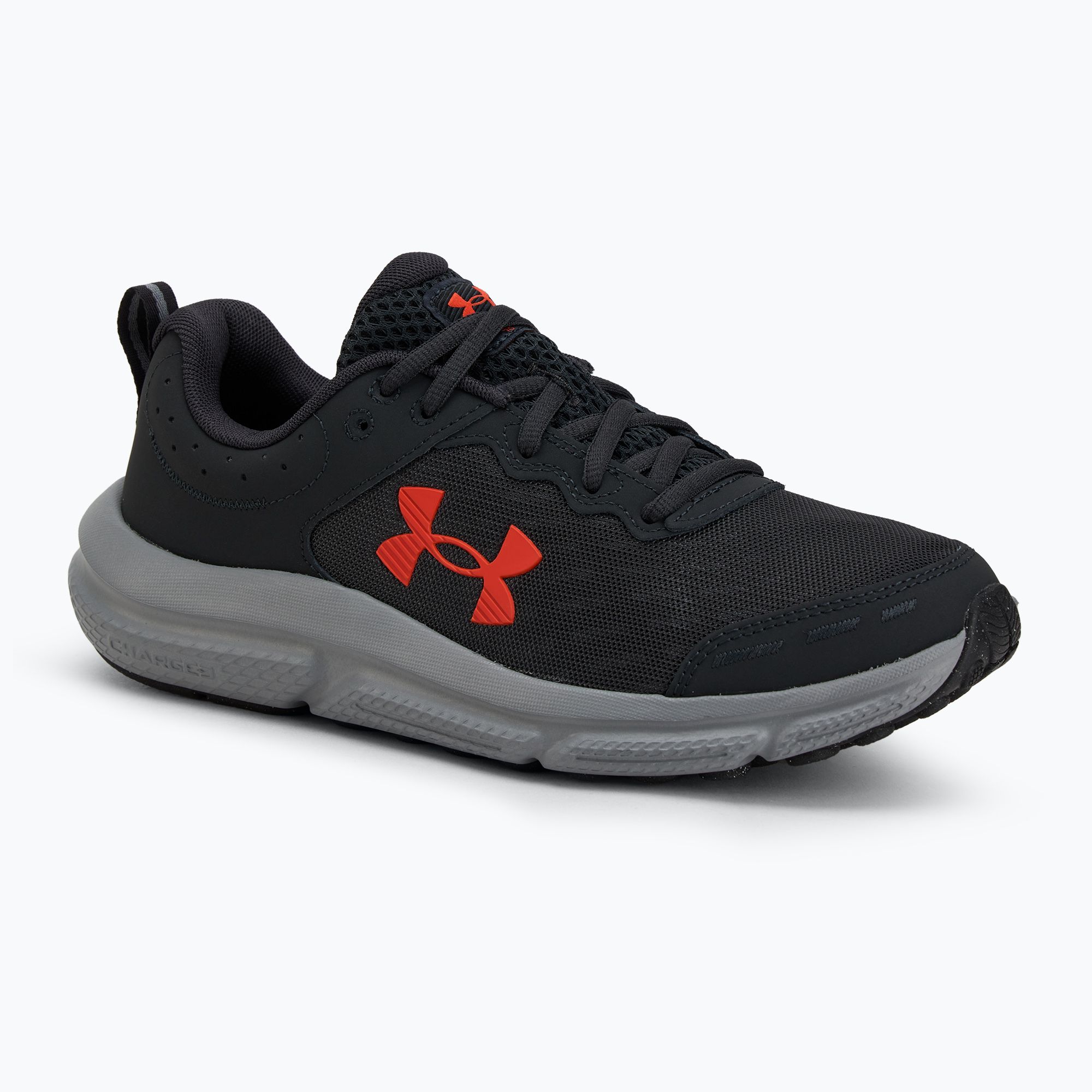 Buty do biegania męskie Under Armour Charged Assert 10 anthracite/anthracite/ares red 