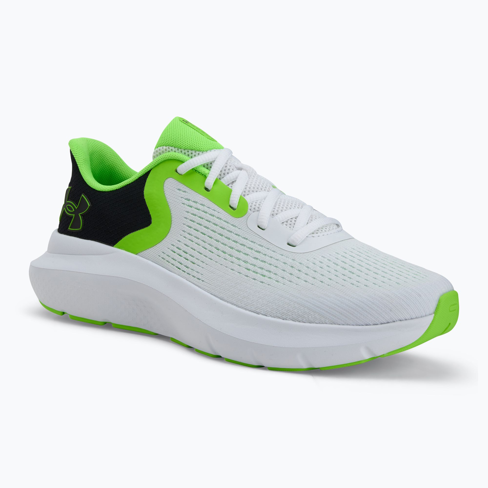 Buty do biegania męskie Under Armour Charged Rogue 5 white/black/hyper green 