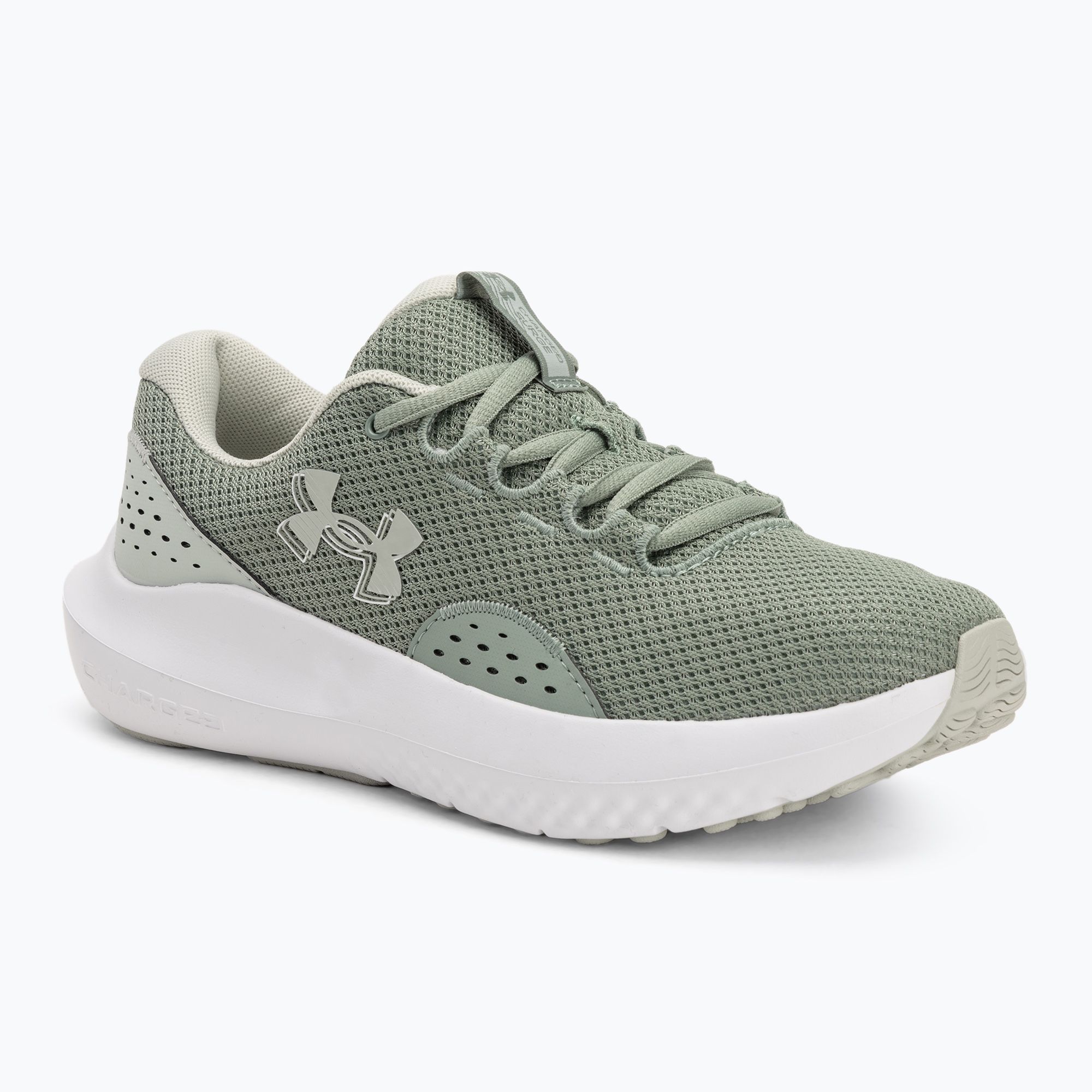Buty do biegania damskie Under Armour Charged Surge 4 silica green/hydro green/hydro green 