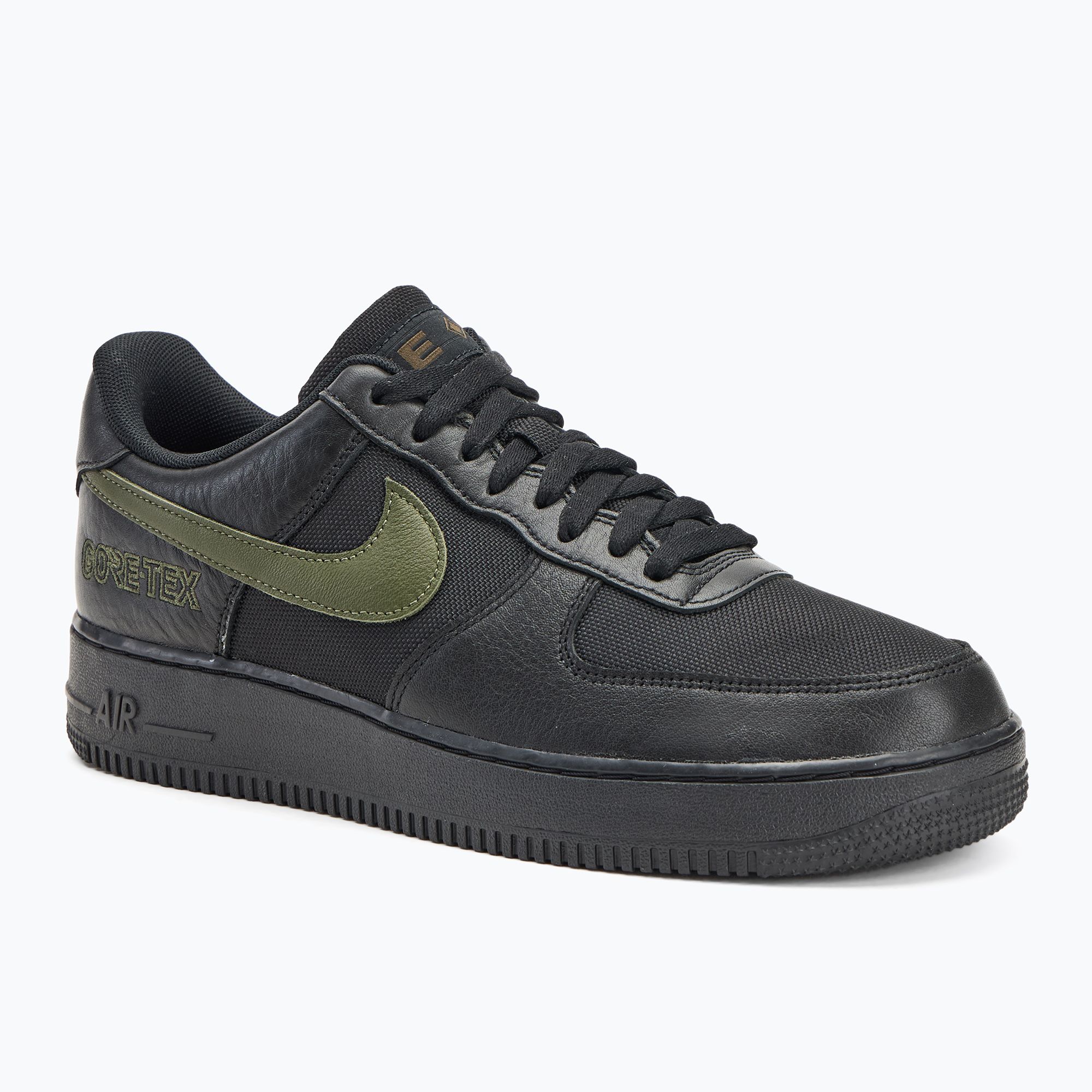 Buty męskie Nike Air Force 1 Low Gore-Tex black/cargo khaki 