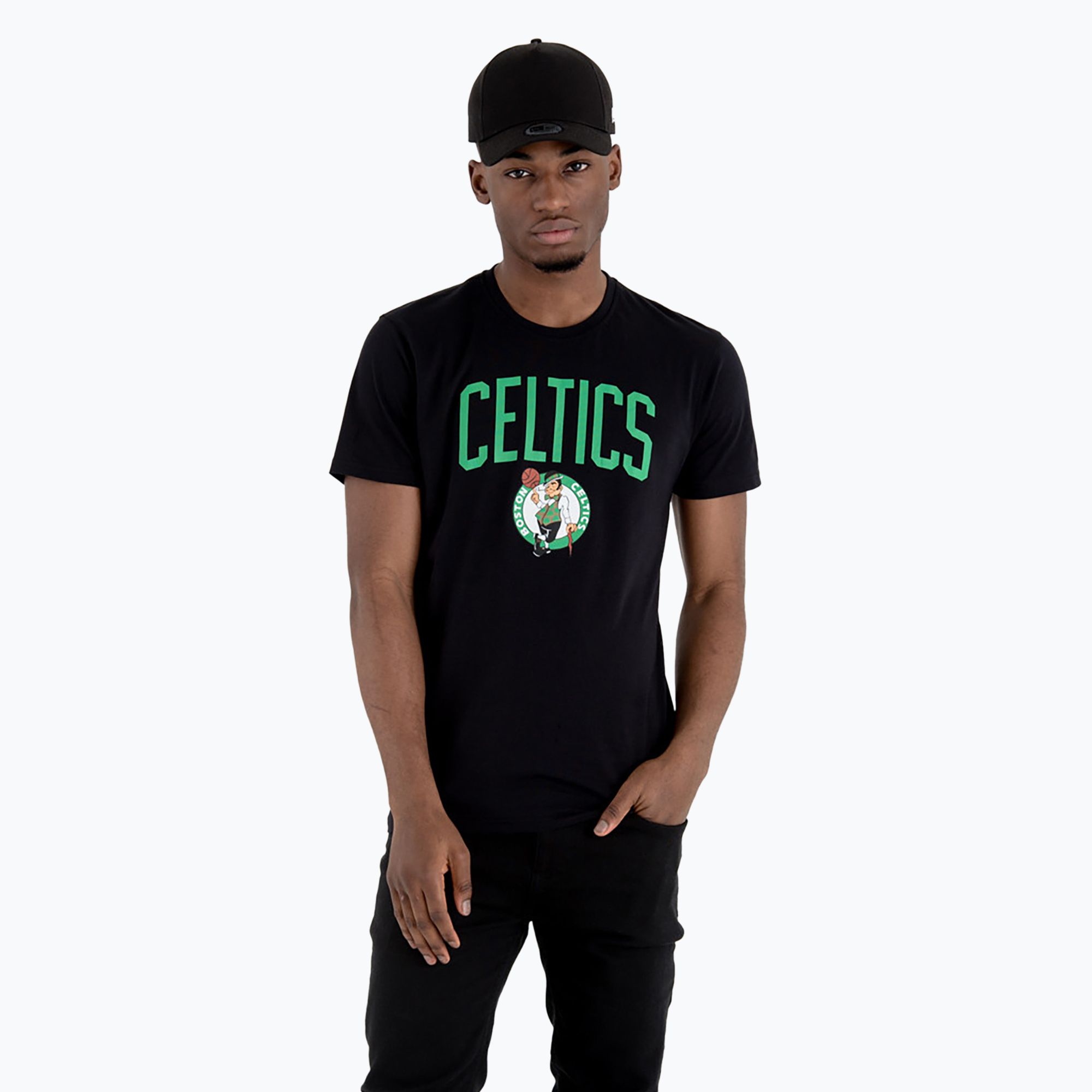 Koszulka męska New Era Celtics black 