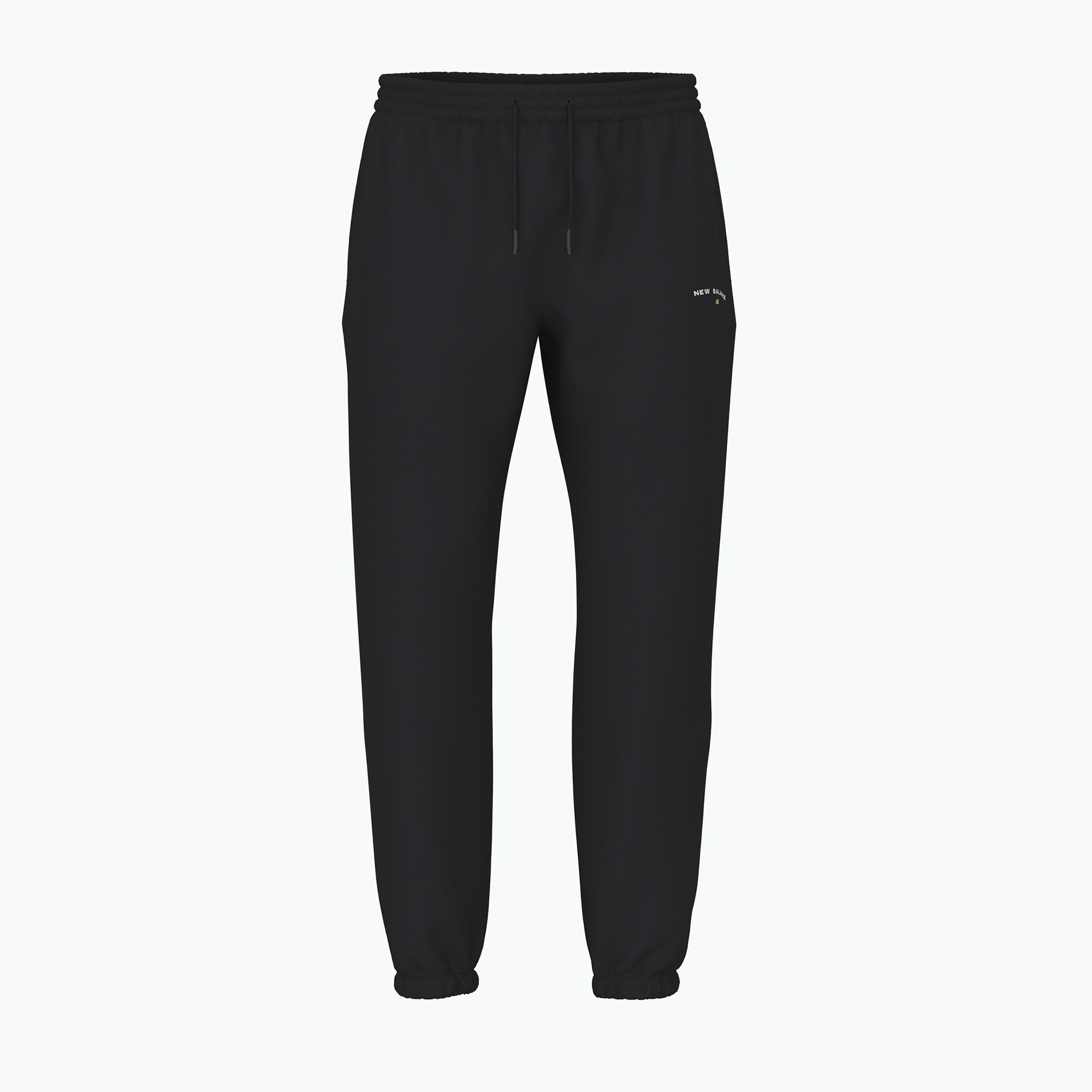 Spodnie męskie New Balance Reimagined Fleece Graphic black 