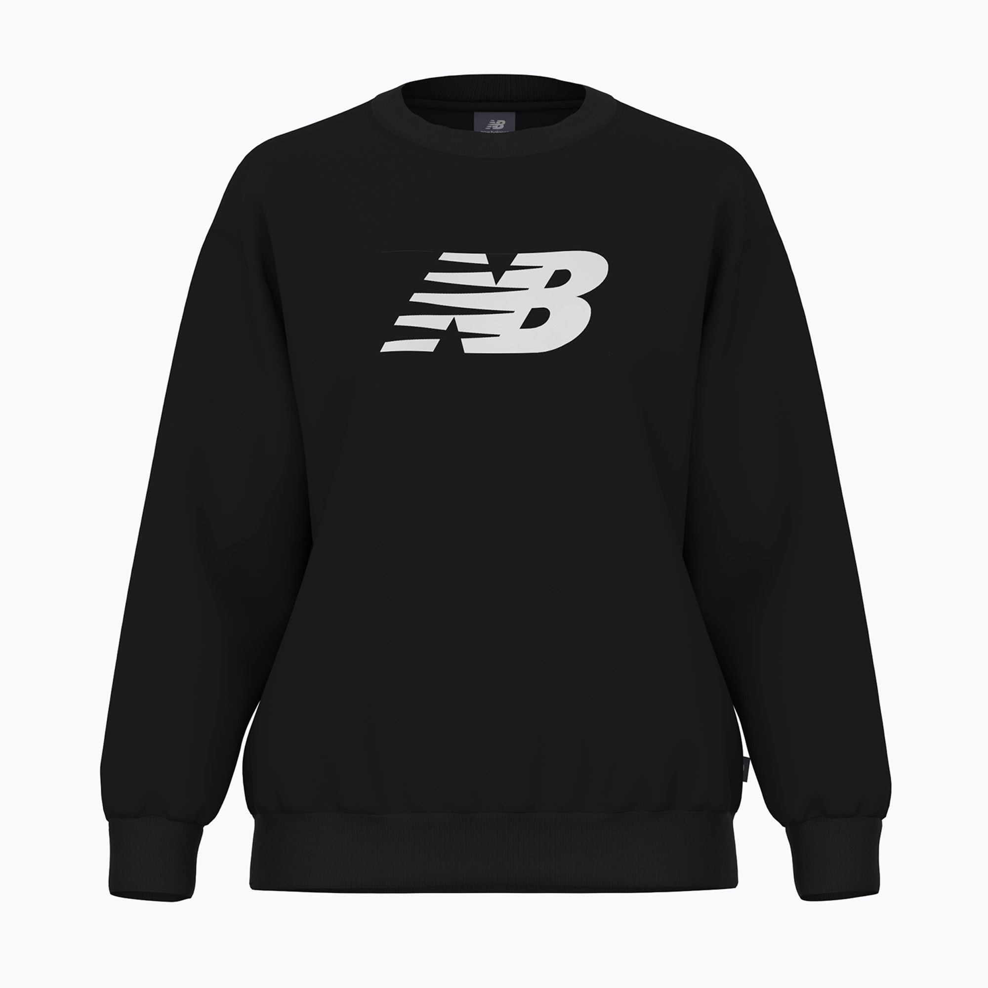 Bluza damska New Balance Sport Fleece Logo Crew black 
