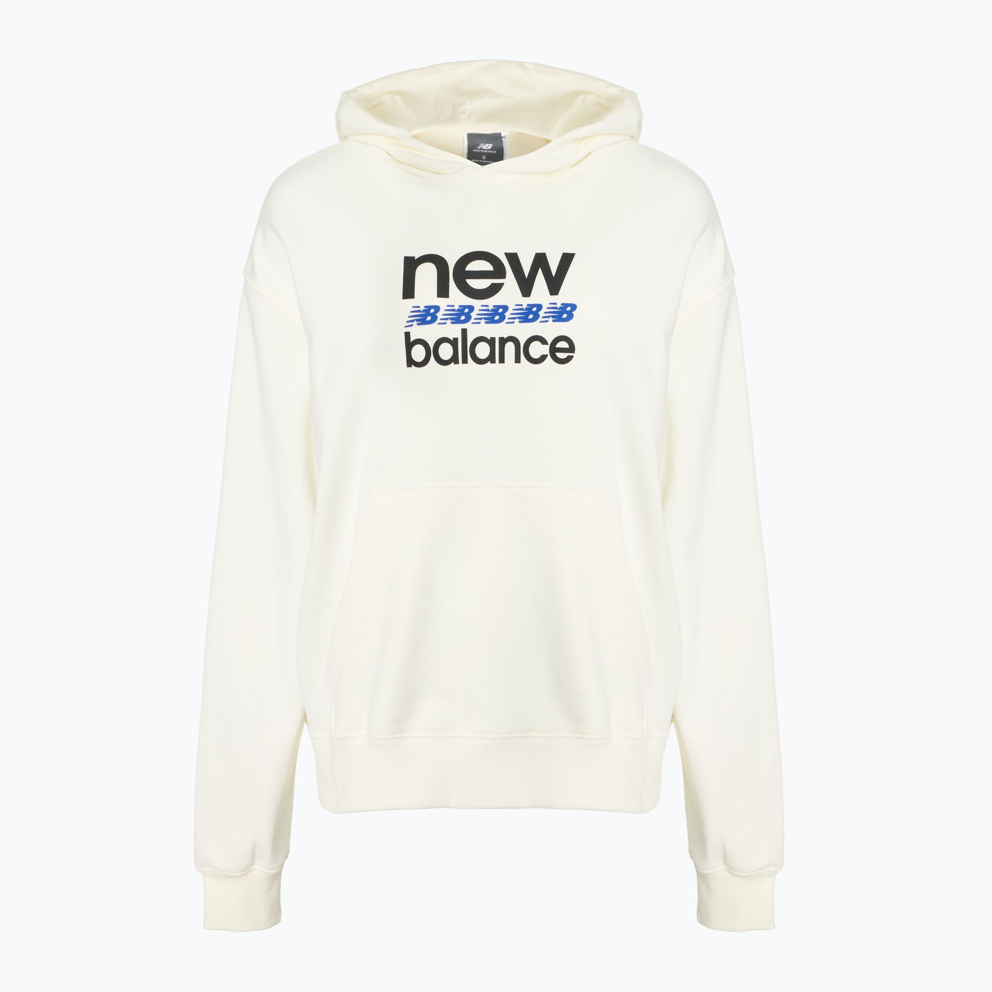 Bluza damska New Balance Sport Graphic French Terry Hoodie seasait 
