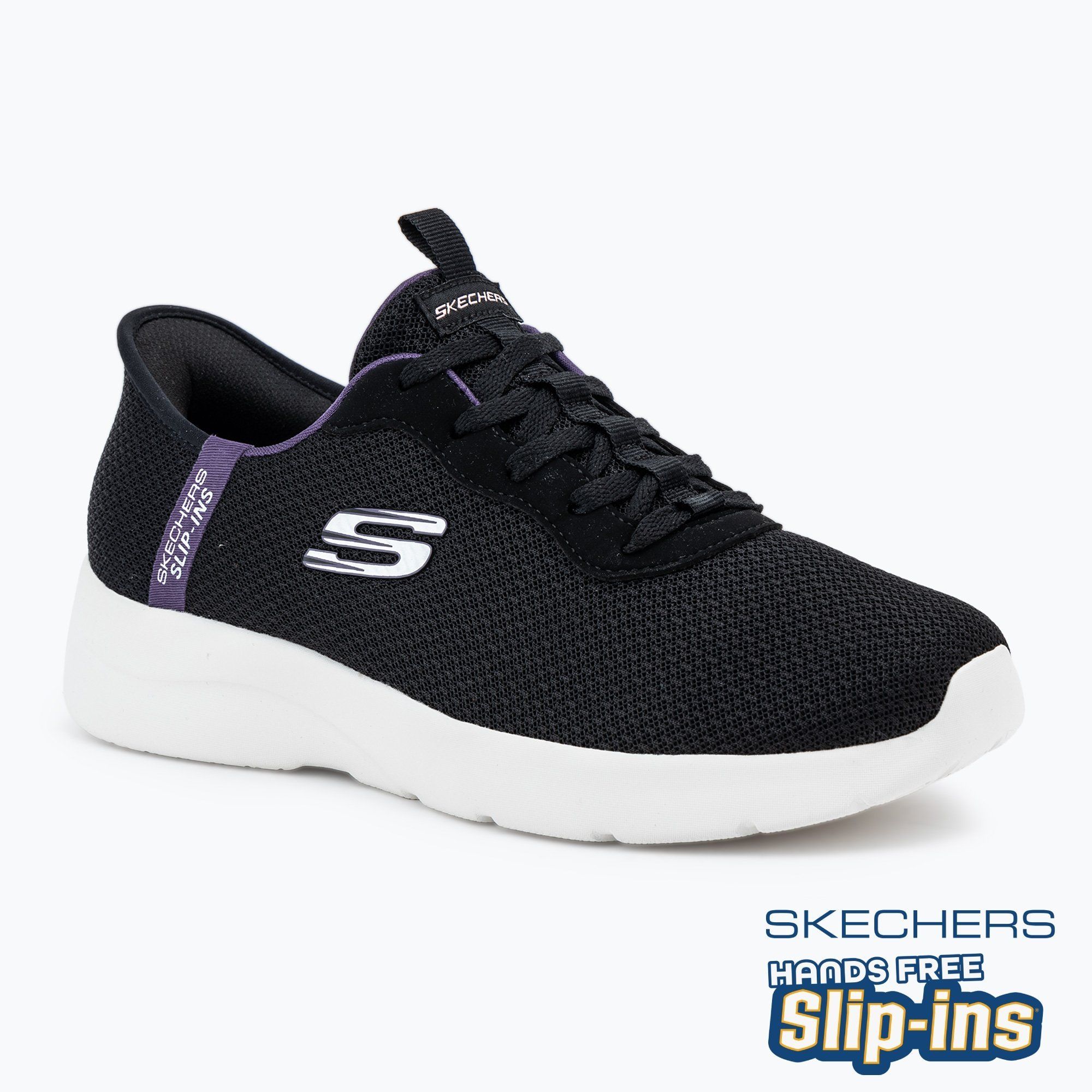Buty damskie SKECHERS Dynamight 2.0 Daily black/purple 