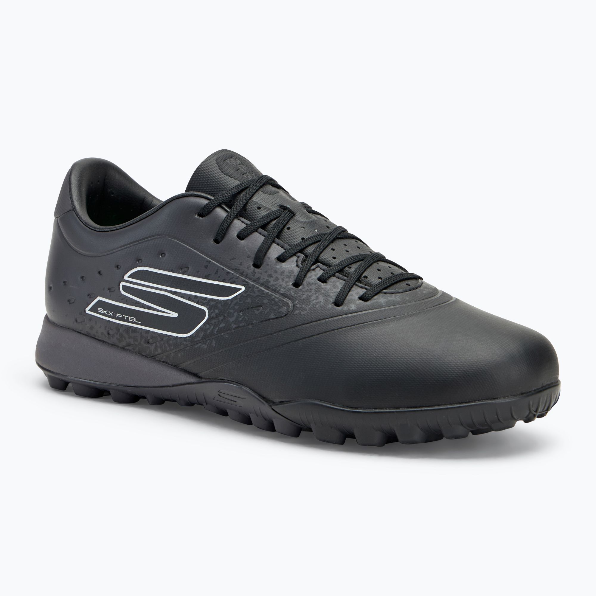 Buty piłkarskie męskie Skechers Razor Academy Gold 1.5 TF black/silver 