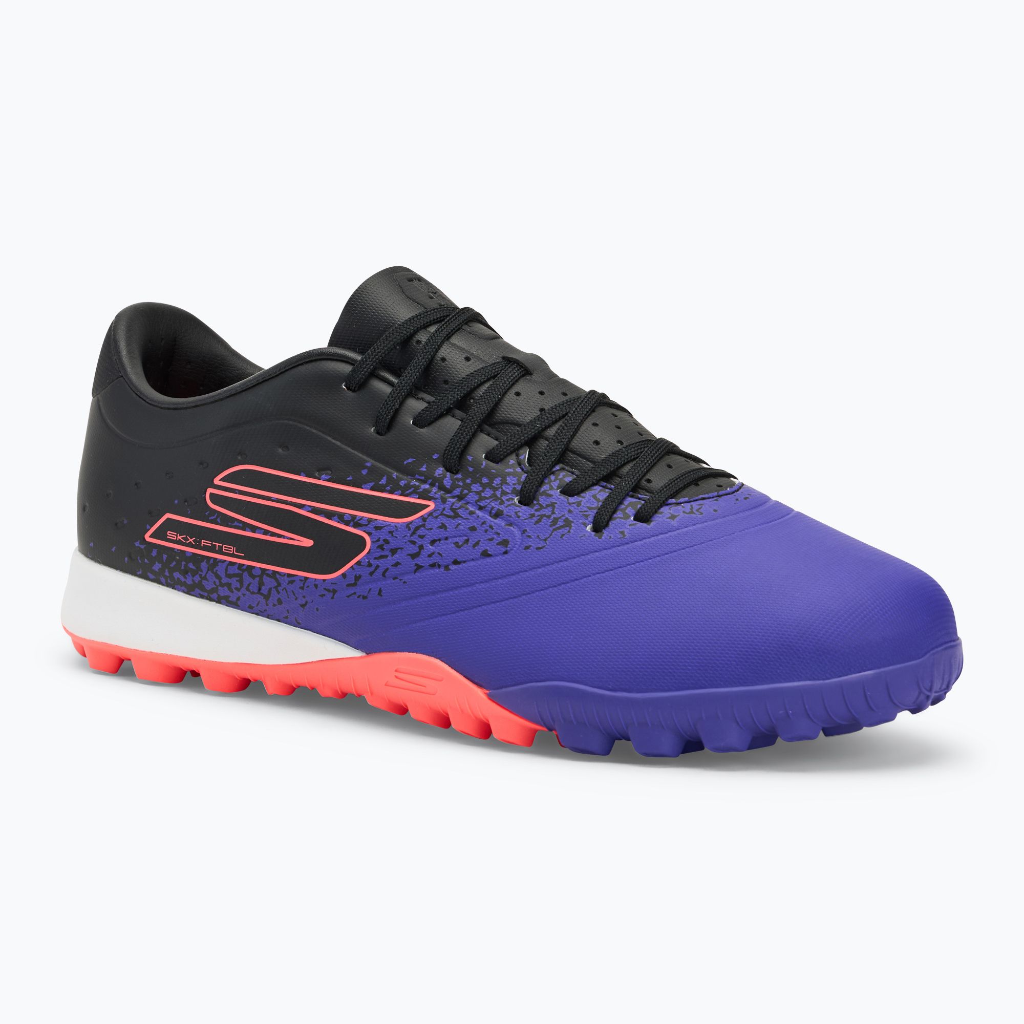 Buty piłkarskie męskie Skechers Razor Academy Gold 1.5 TF purple 