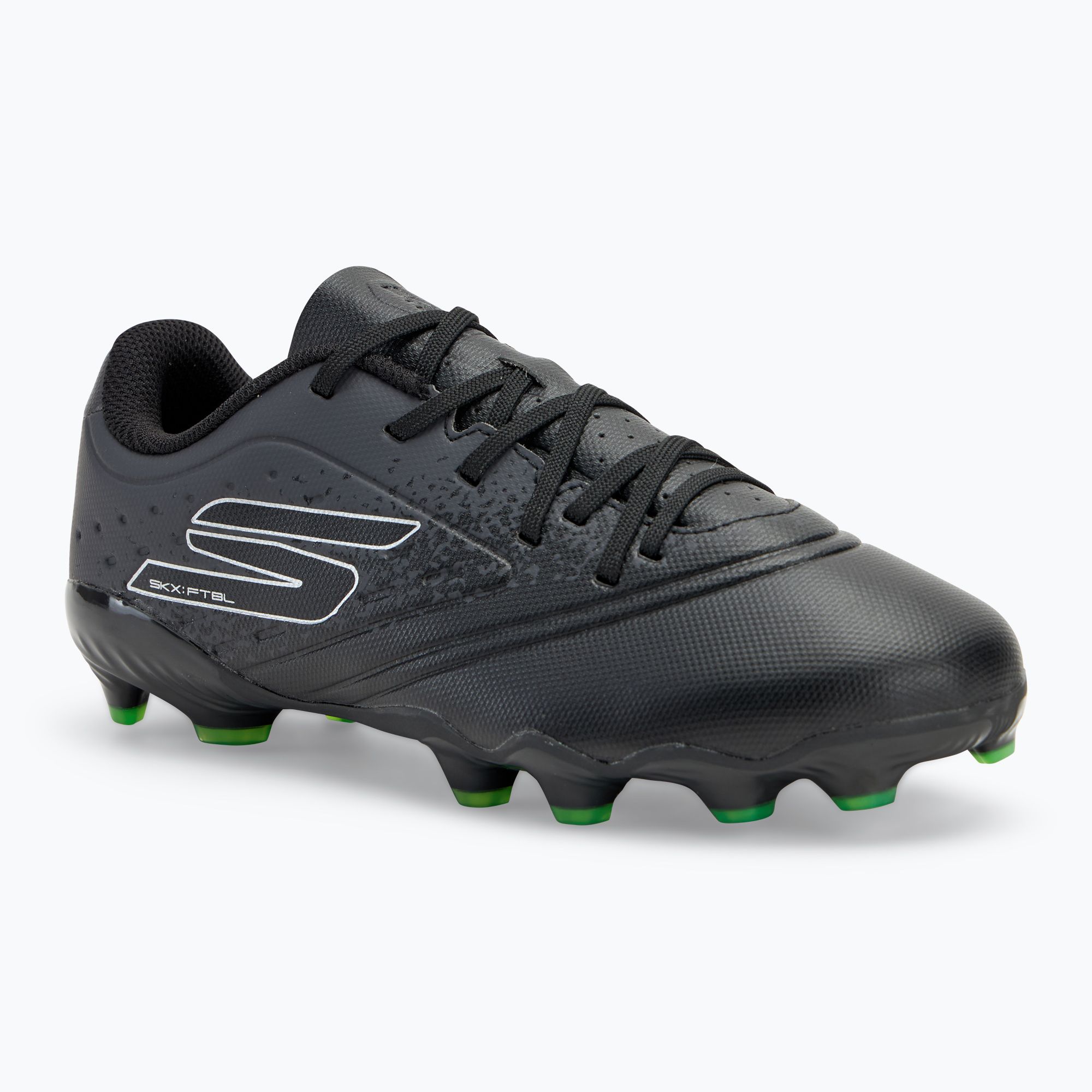 Buty piłkarskie dziecięce Skechers Razor Gold 1.5 FG black/silver 