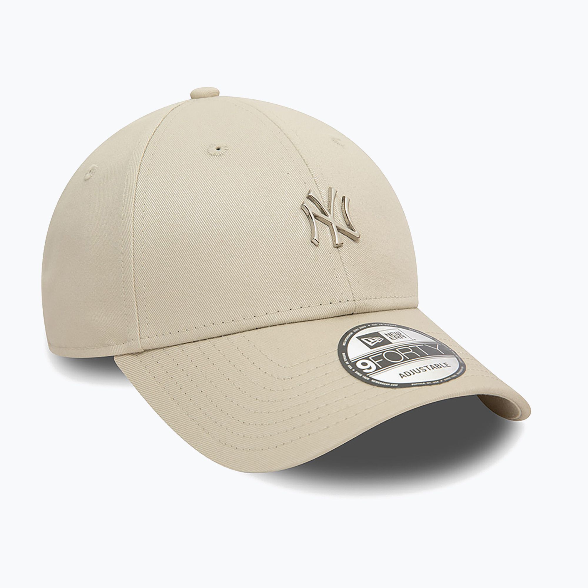 Czapka z daszkiem New Era Metallic Pin 940 Nyy light beige 