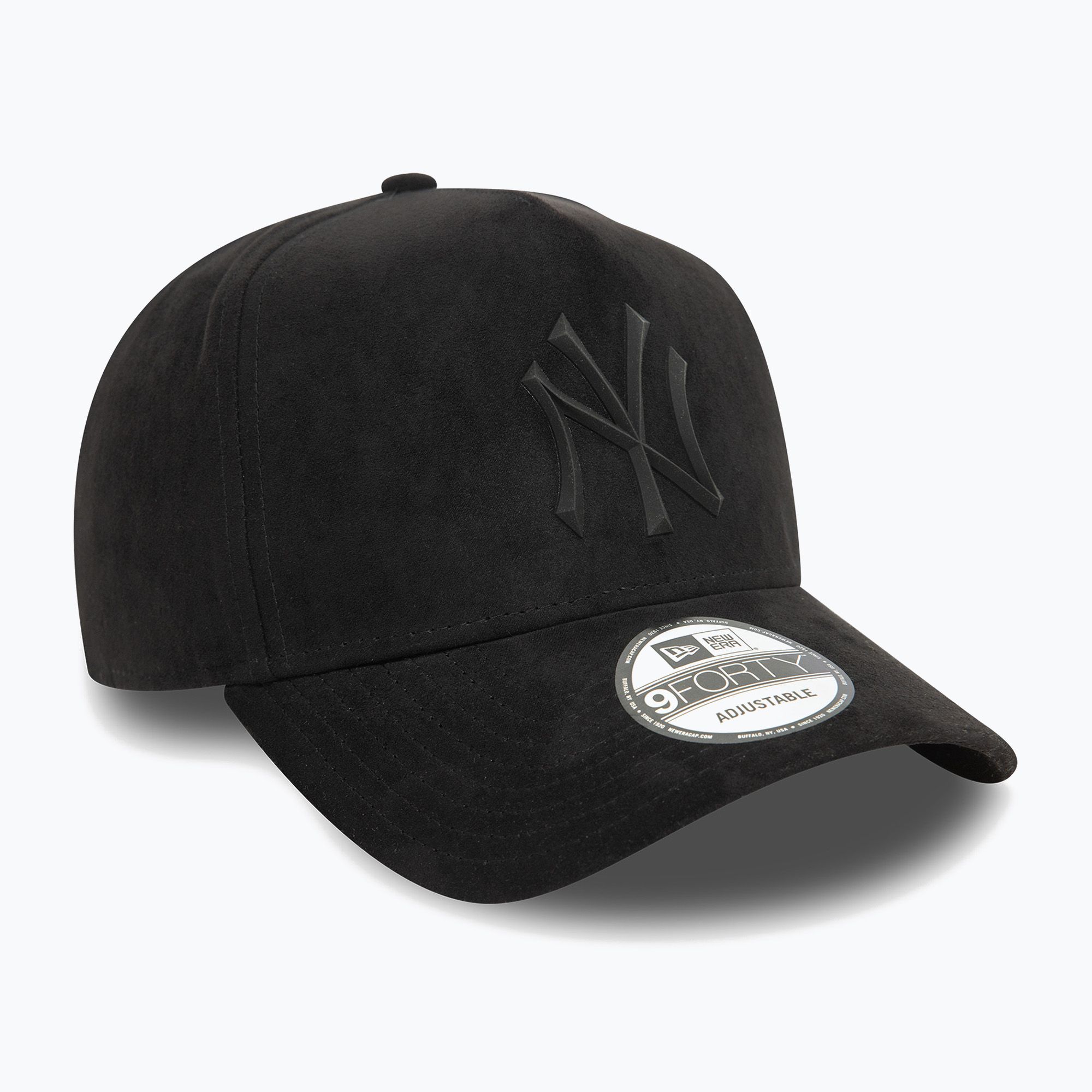 Czapka z daszkiem New Era Faux Suede 9FORTY Eframe New York Yankees black 