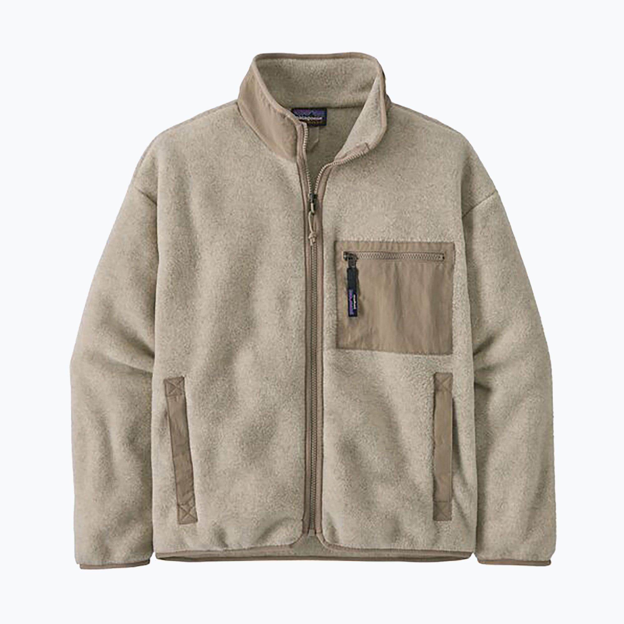 Bluza polarowa damska Patagonia Synch oatmeal heather w/seabird grey 