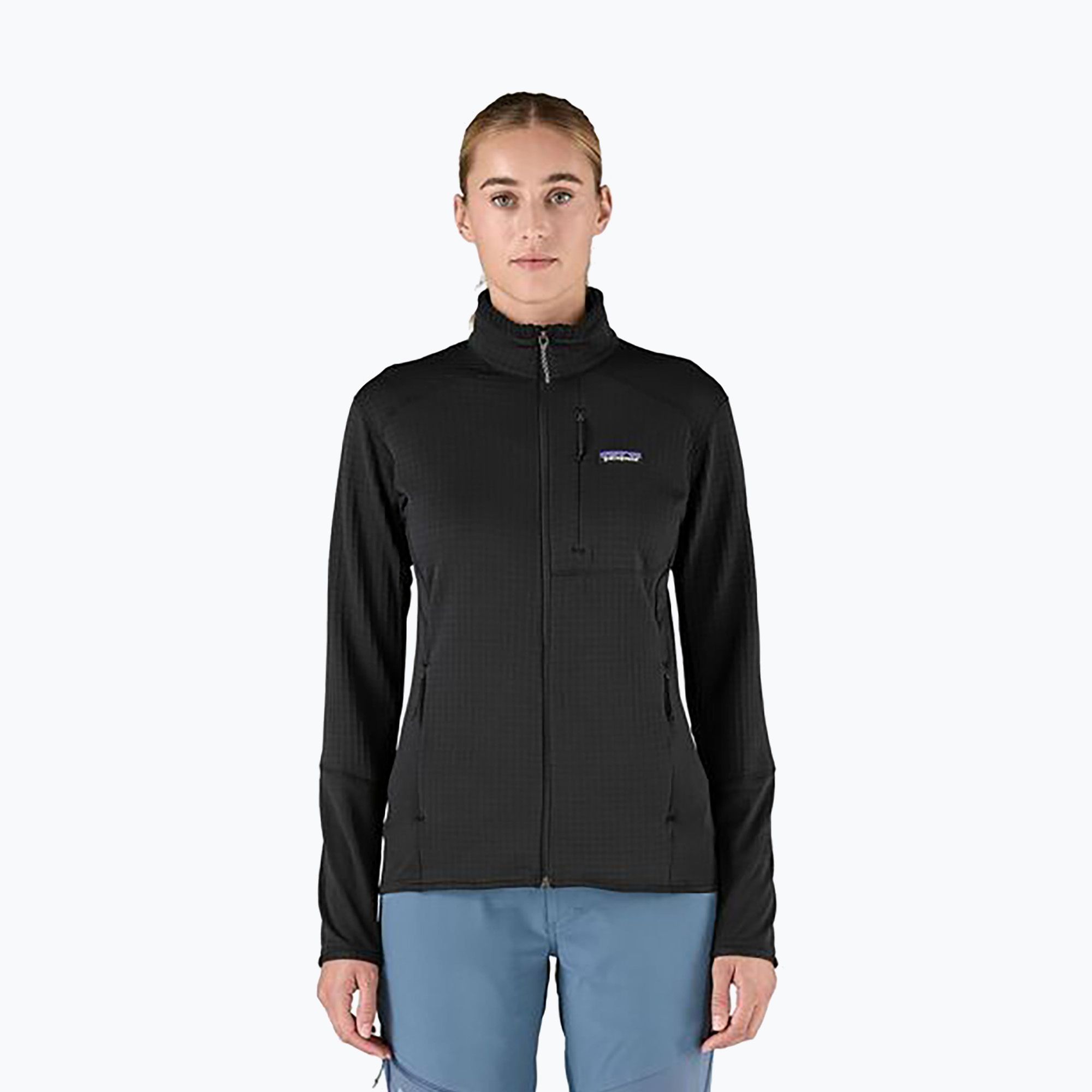Kurtka softshell damska Patagonia R1 Hybrid black 
