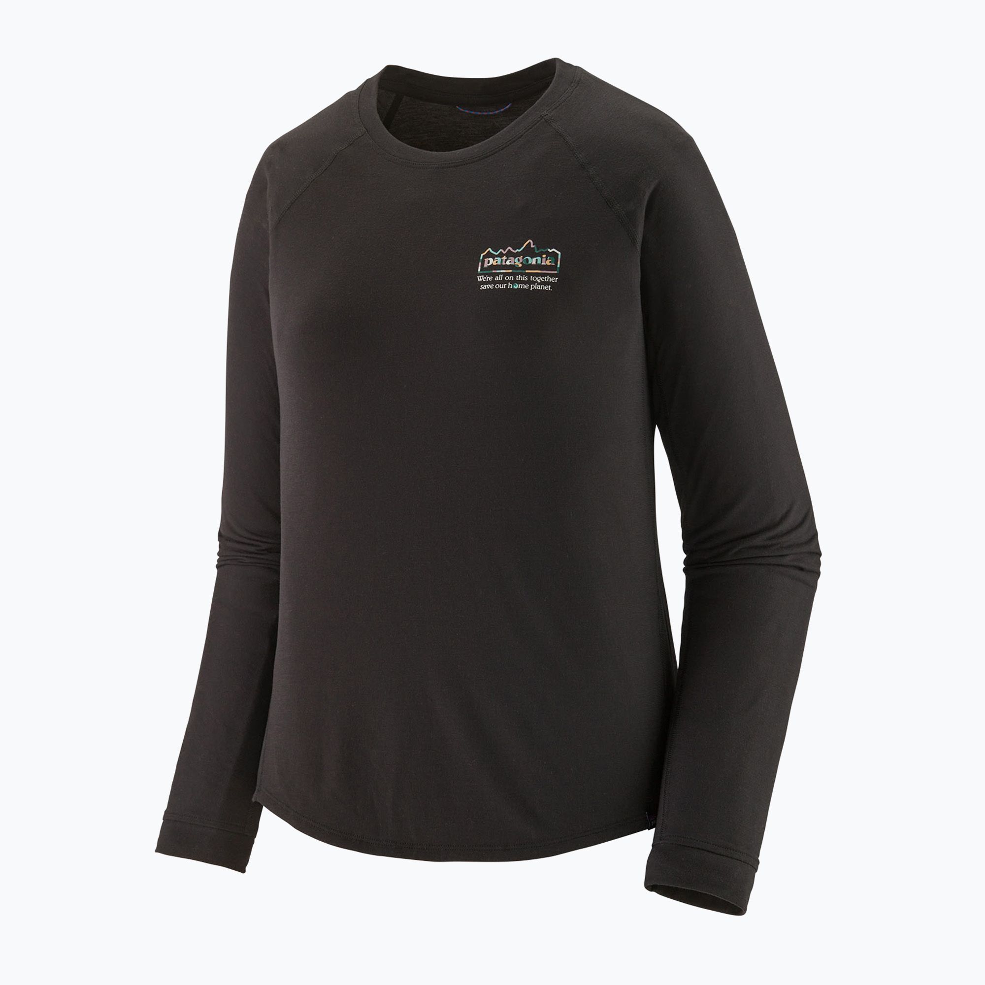 Longsleeve damski Patagonia Capilene Cool Trail Graphic unity fitz/black 