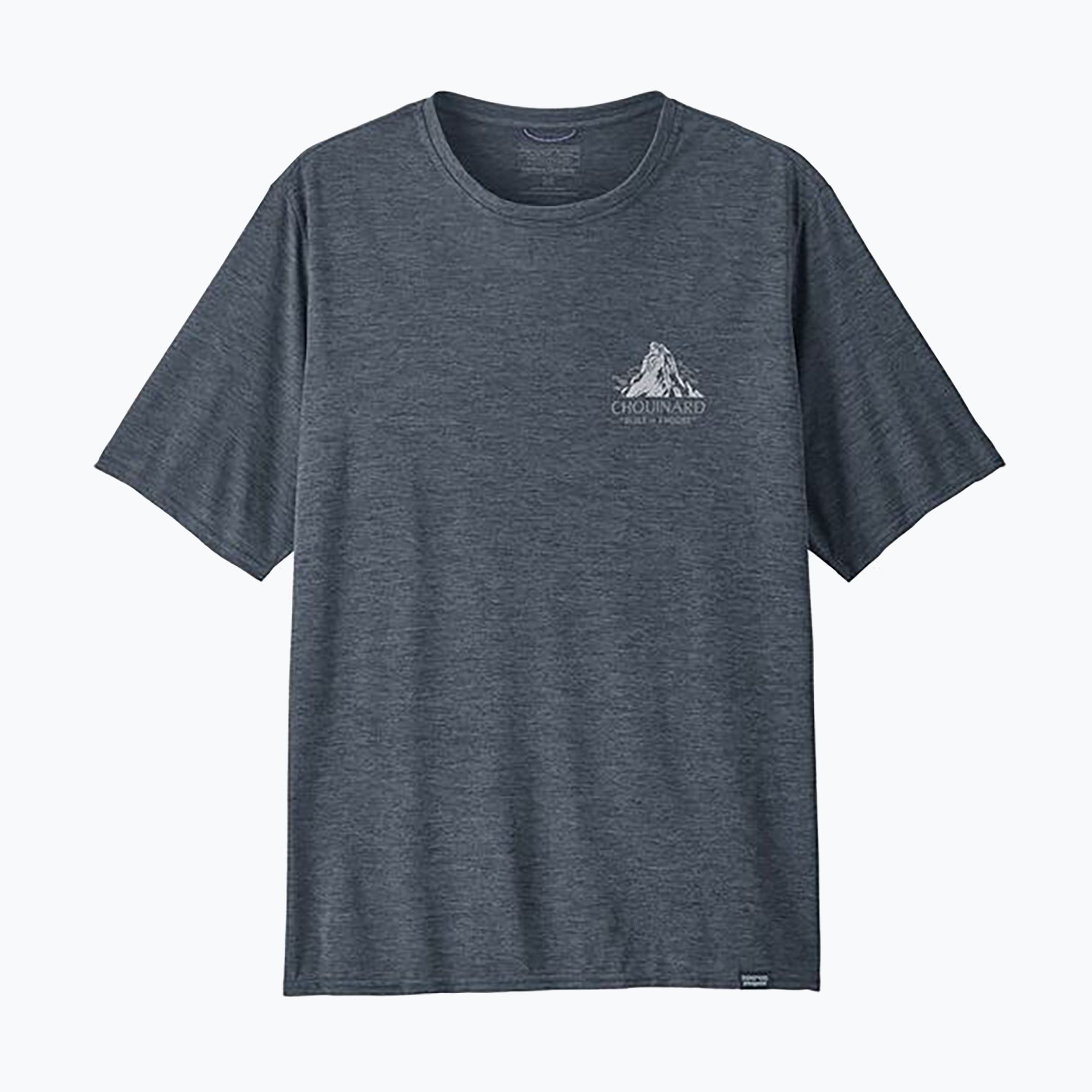 Koszulka męska Patagonia Cap Cool Daily Graphic Shirt Lands chouinard crest/smolder blue x-dye