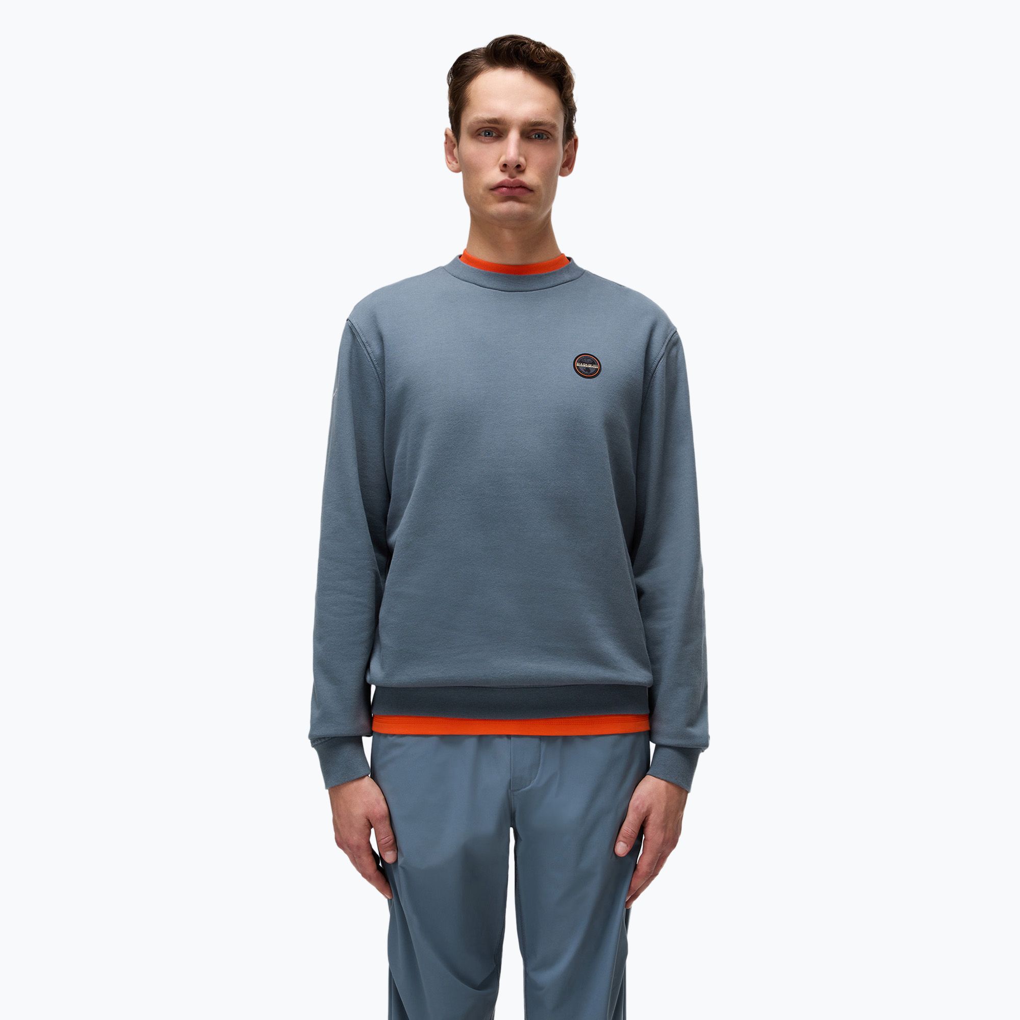 Bluza męska Napapijri B-Badge C Sum stormy weat G1Y 