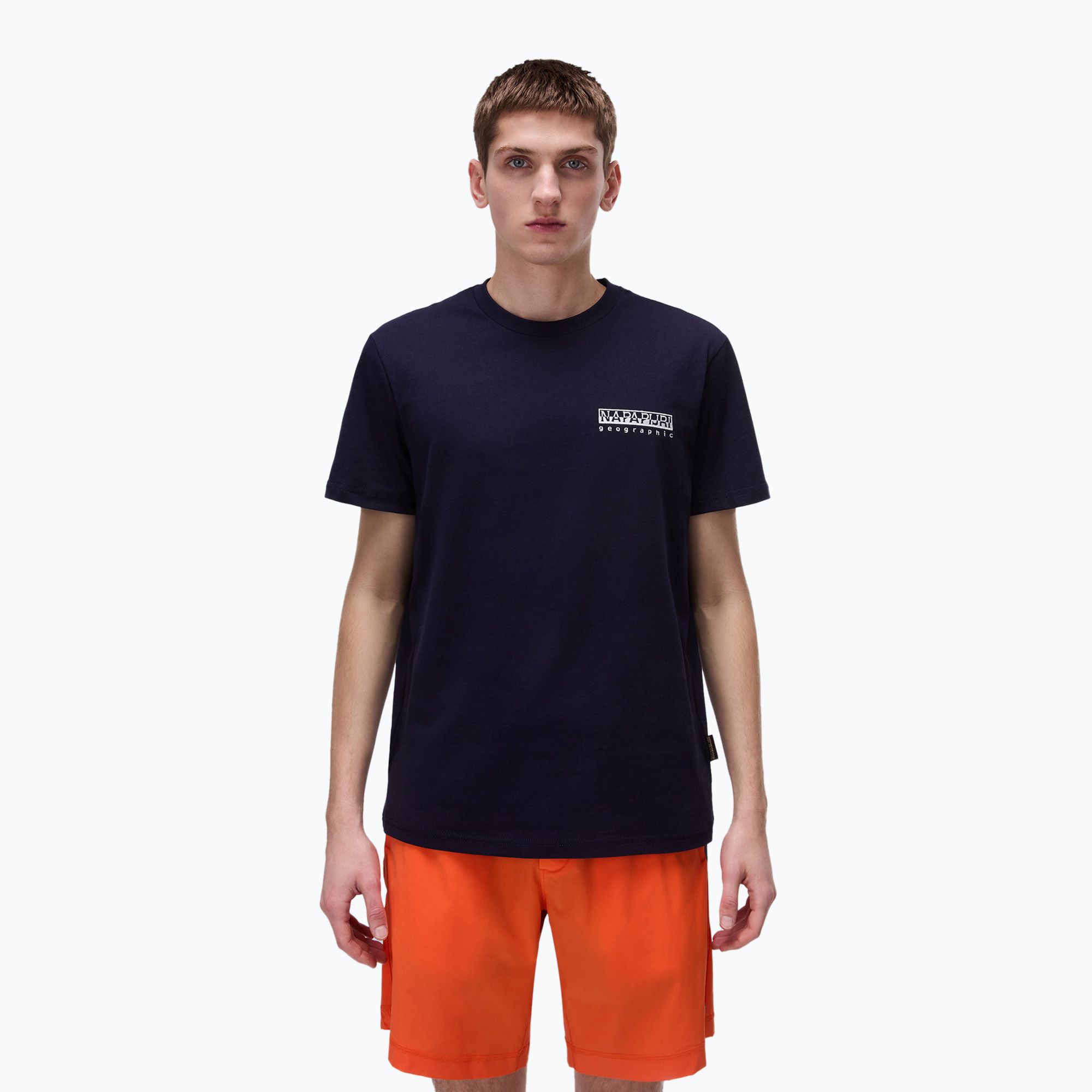 Koszulka męska Napapijri S-Vignonil Back blu marine 