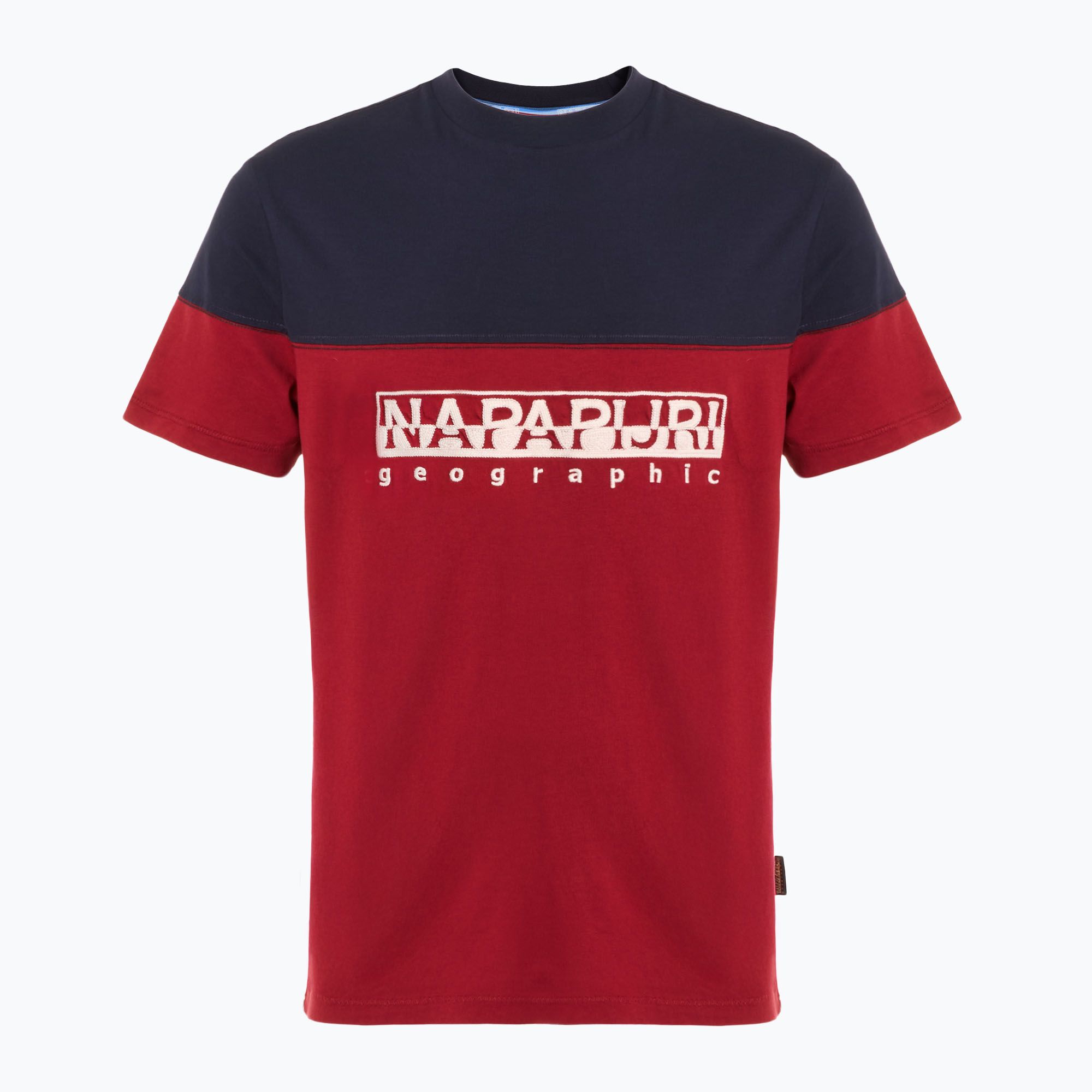 Koszulka męska Napapijri S-Saturnia tibetan red R1E 