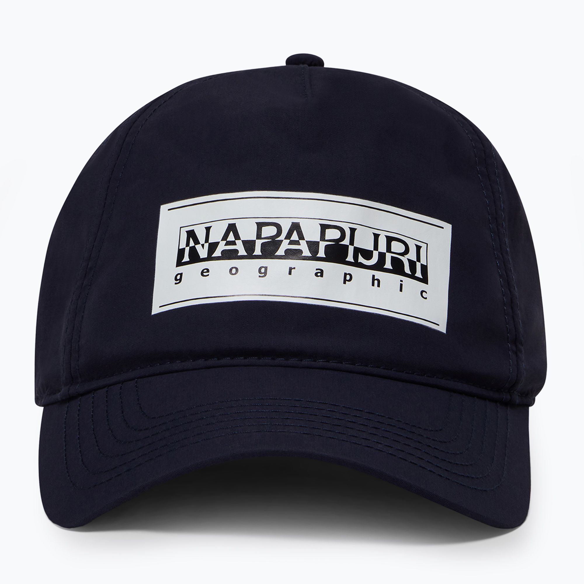 Czapka z daszkiem męska Napapijri F-Box Logo blu marine 
