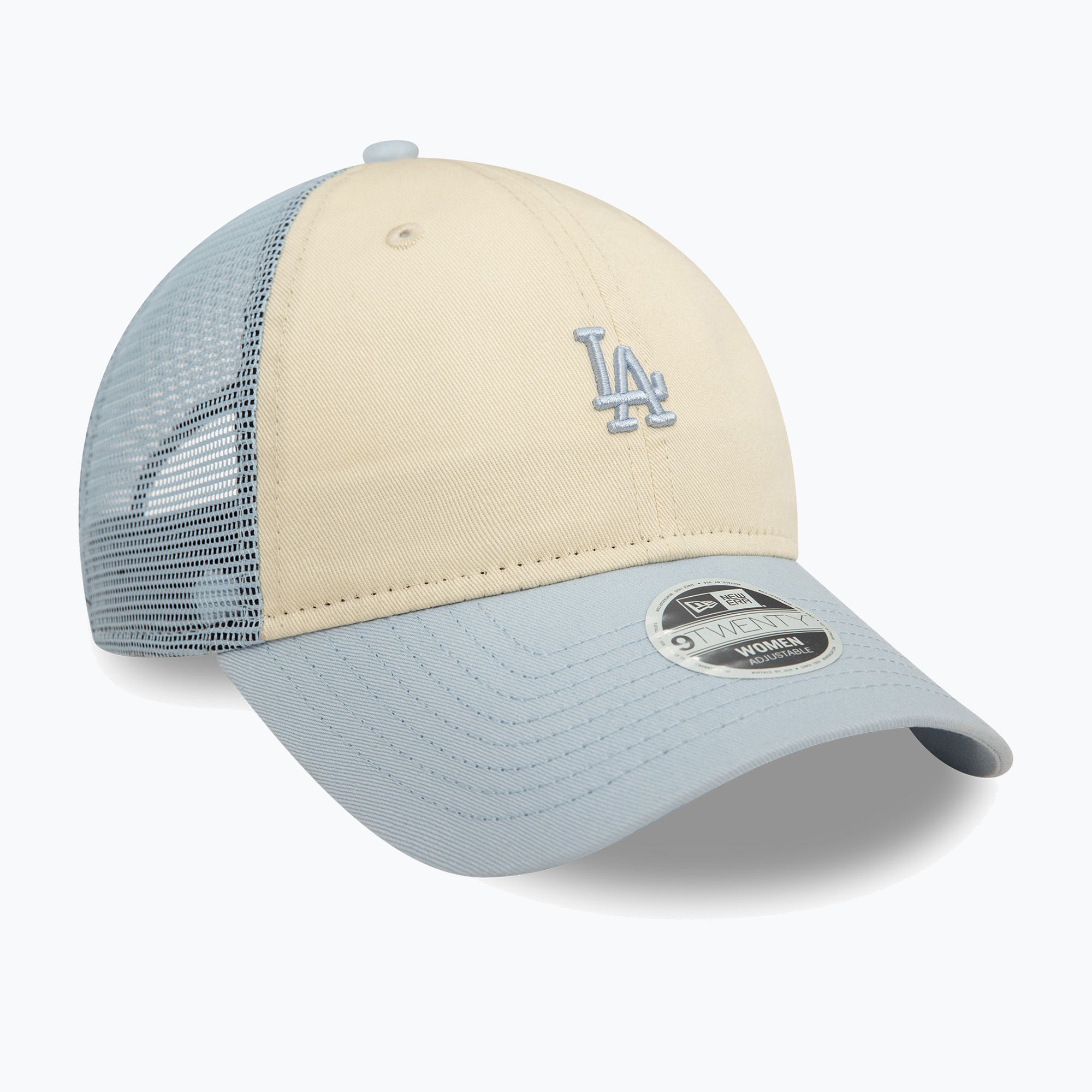 Czapka z daszkiem New Era 9Twenty Trucker Los Angeles Dodgers light beige 