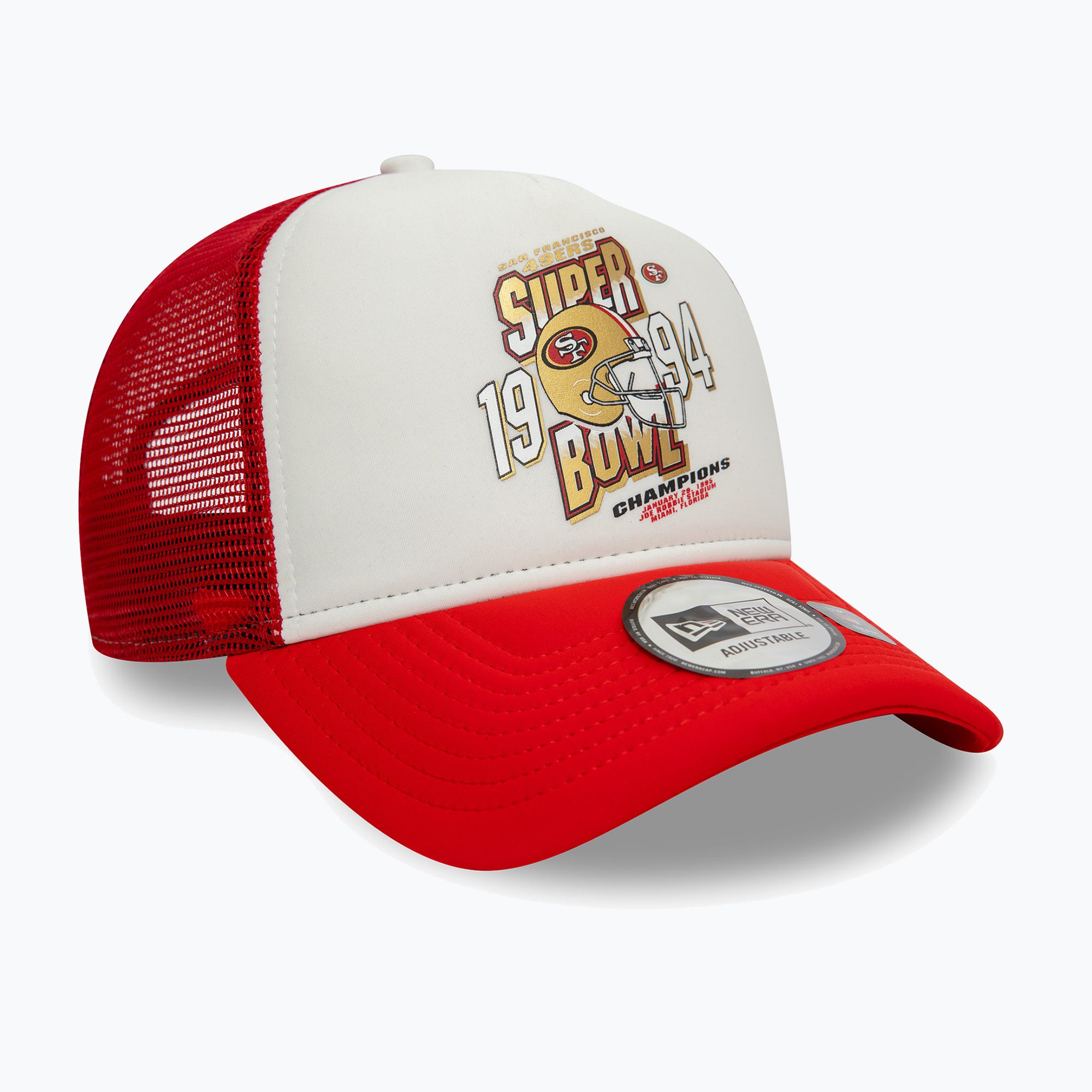 Czapka z daszkiem New Era Superbowl Trucker San Francisco 49ERS red 