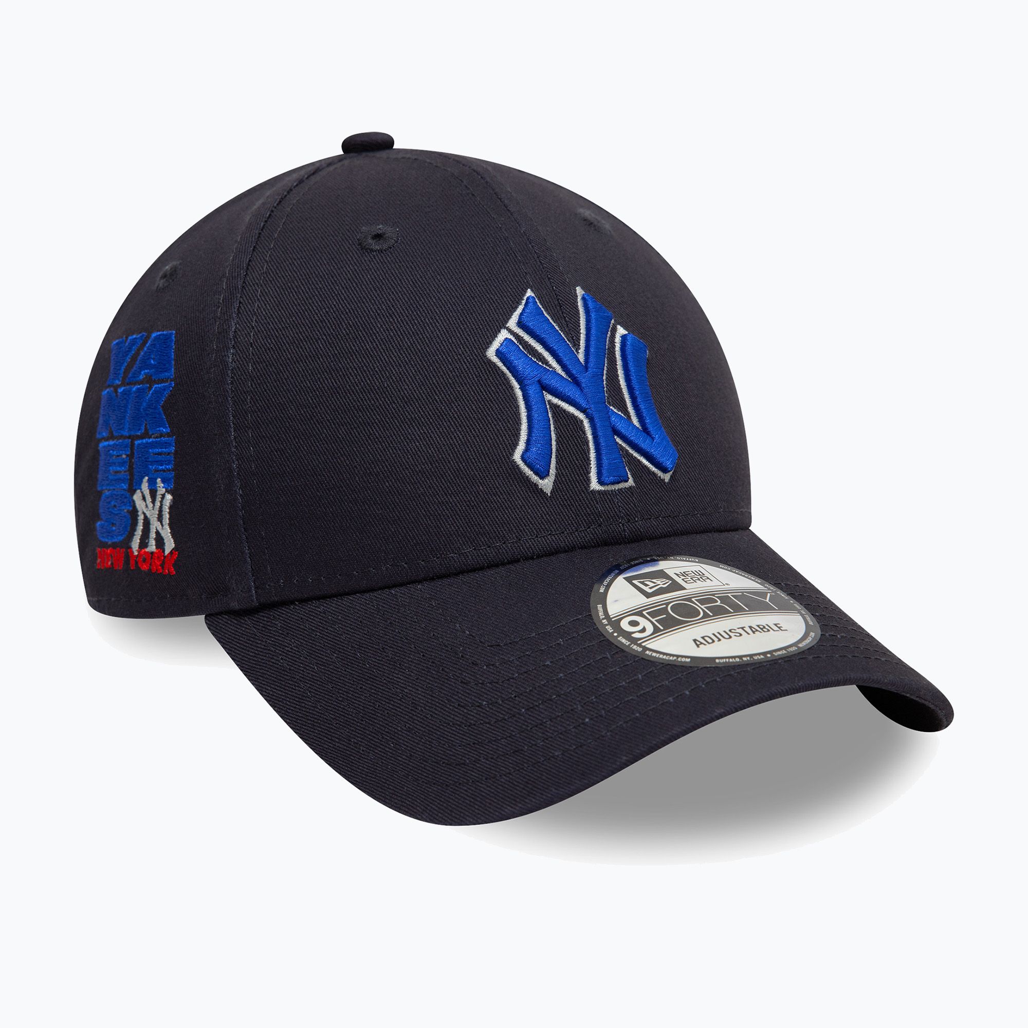 Czapka z daszkiem New Era Side Patch 9Forty New York Yankees navy 