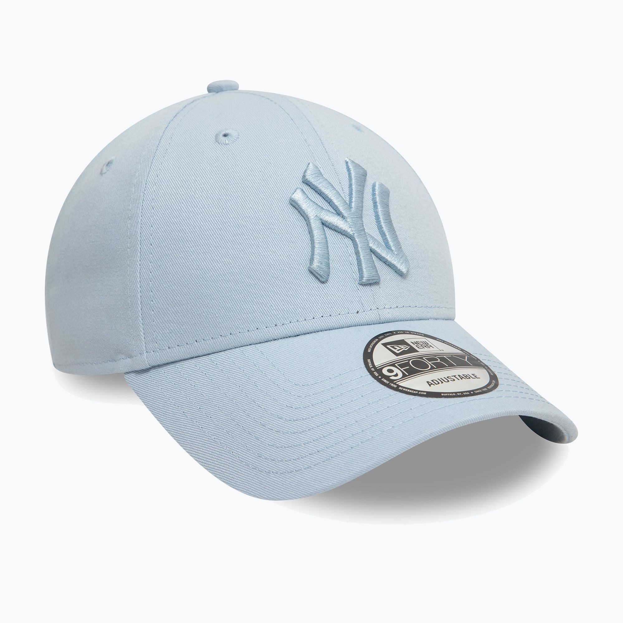 Czapka z daszkiem New Era League Essential 9Forty New York Yankees pastel blue 