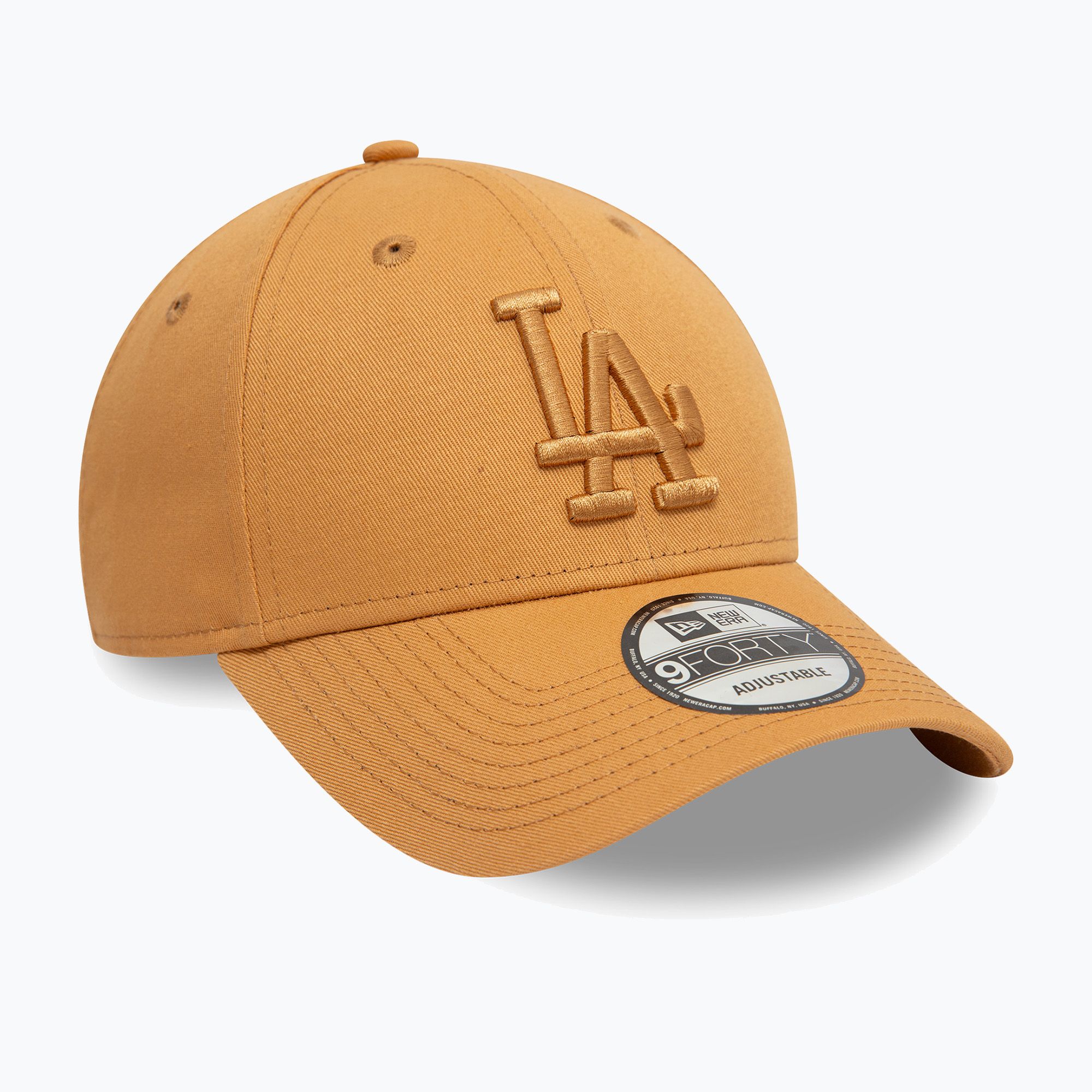 Czapka z daszkiem New Era League Essential 9Forty Los Angeles Dodgers dark beige 
