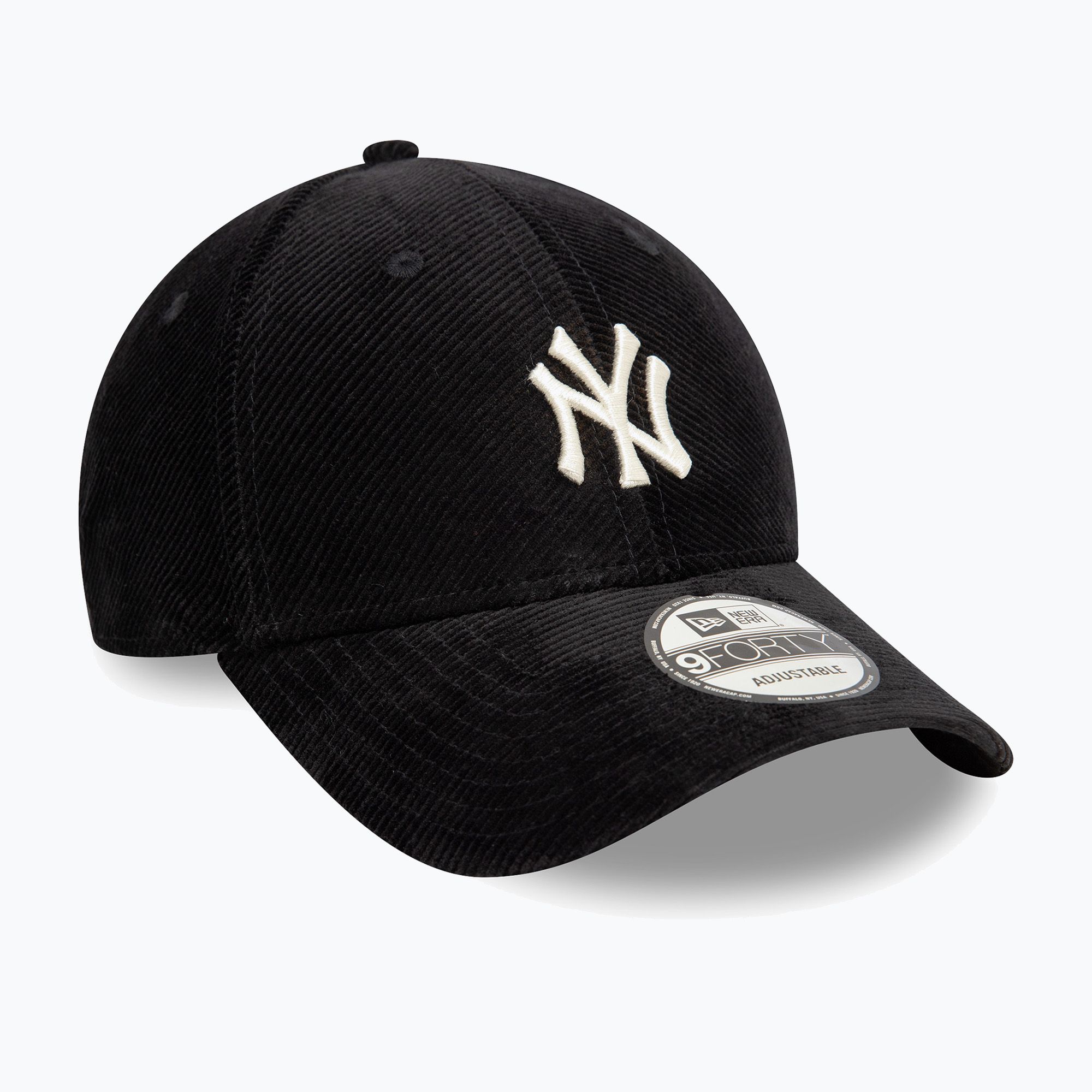 Czapka z daszkiem New Era Cord 9Forty New York Yankees black 
