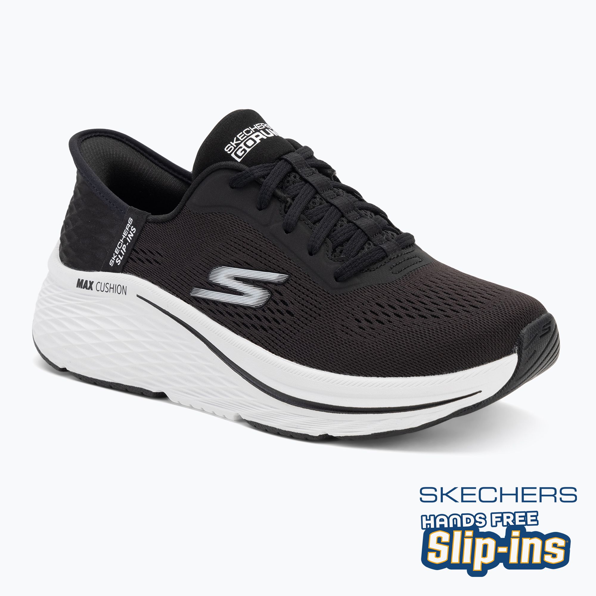 Buty damskie SKECHERS Max Cushioning Elite 2.0 Vanish black/white 