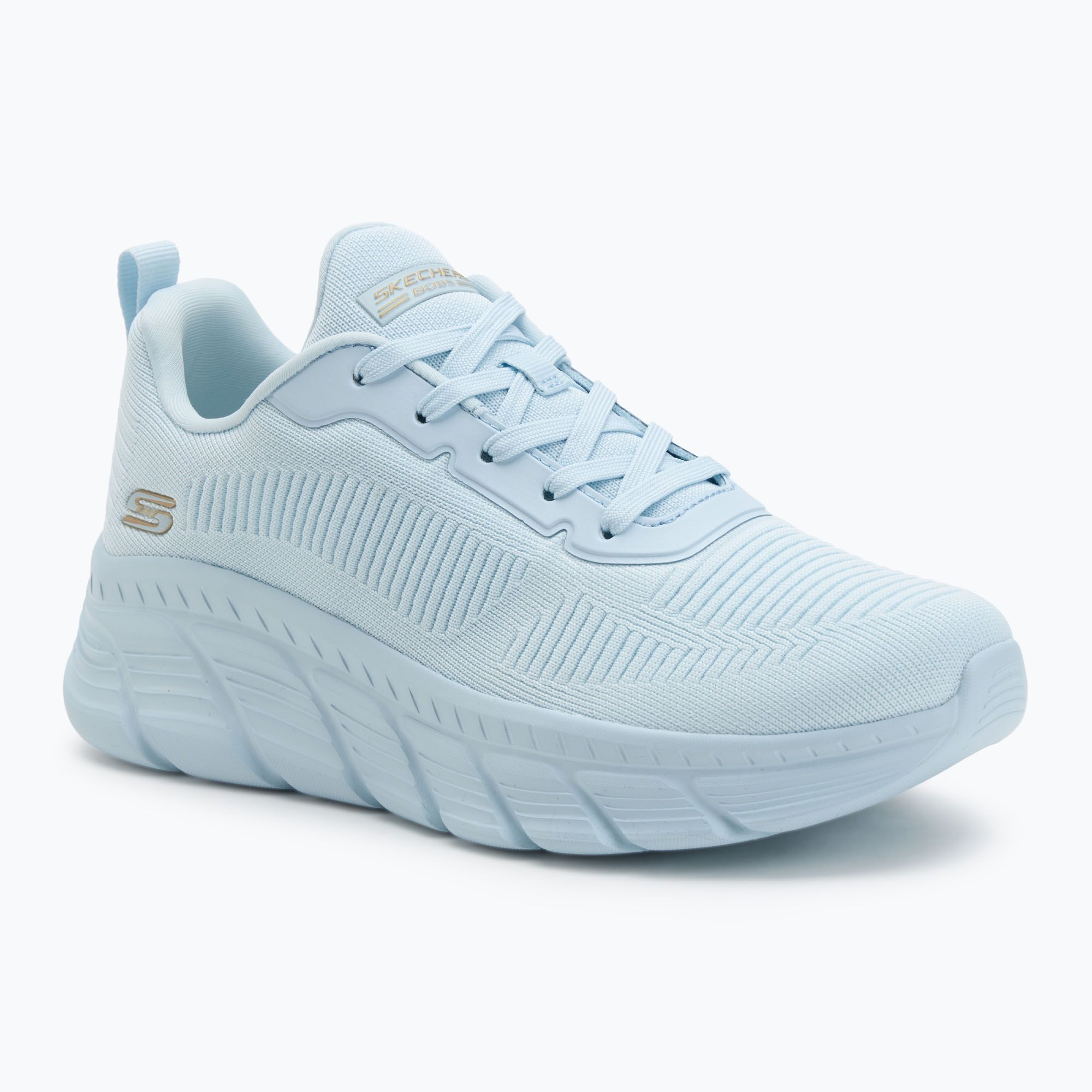 Buty damskie SKECHERS Bobs B Flex Hi Flying Hi light blue 