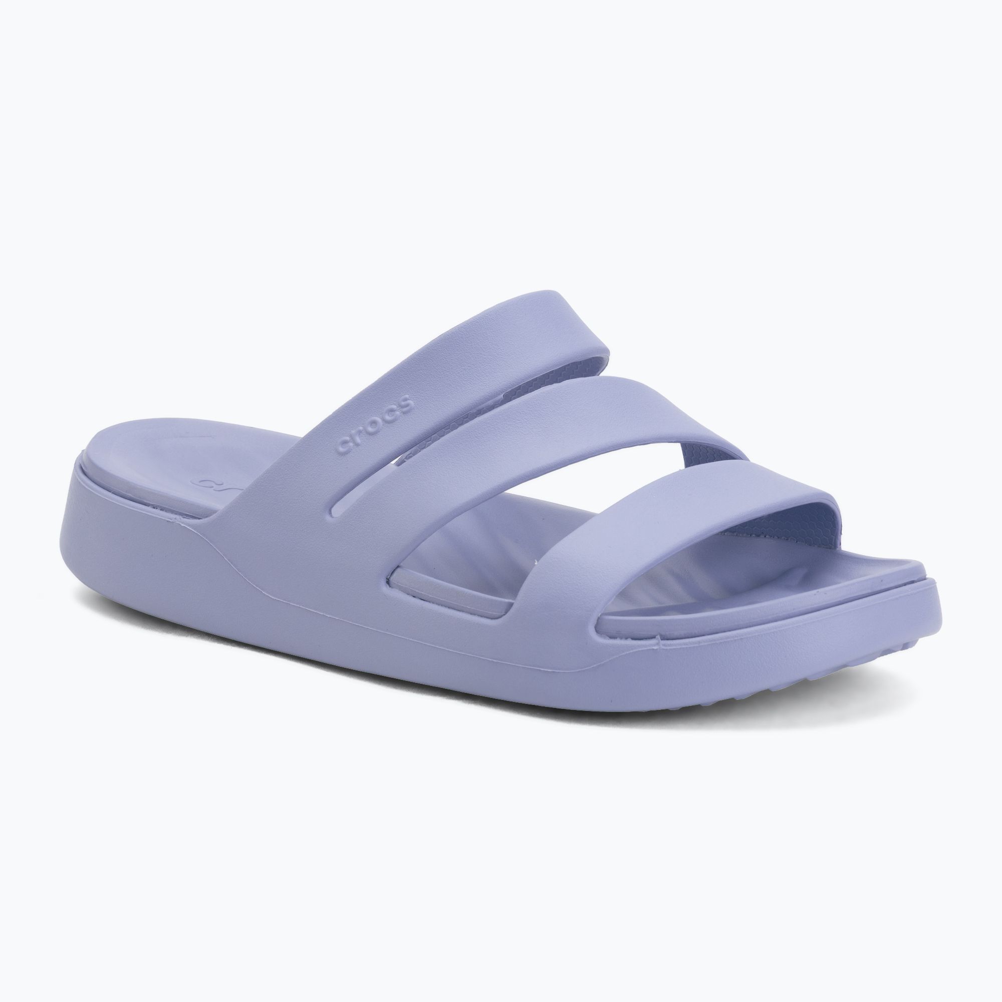 Klapki damskie Crocs Getaway Strappy blue haze (209587-453) - Sportano.pl