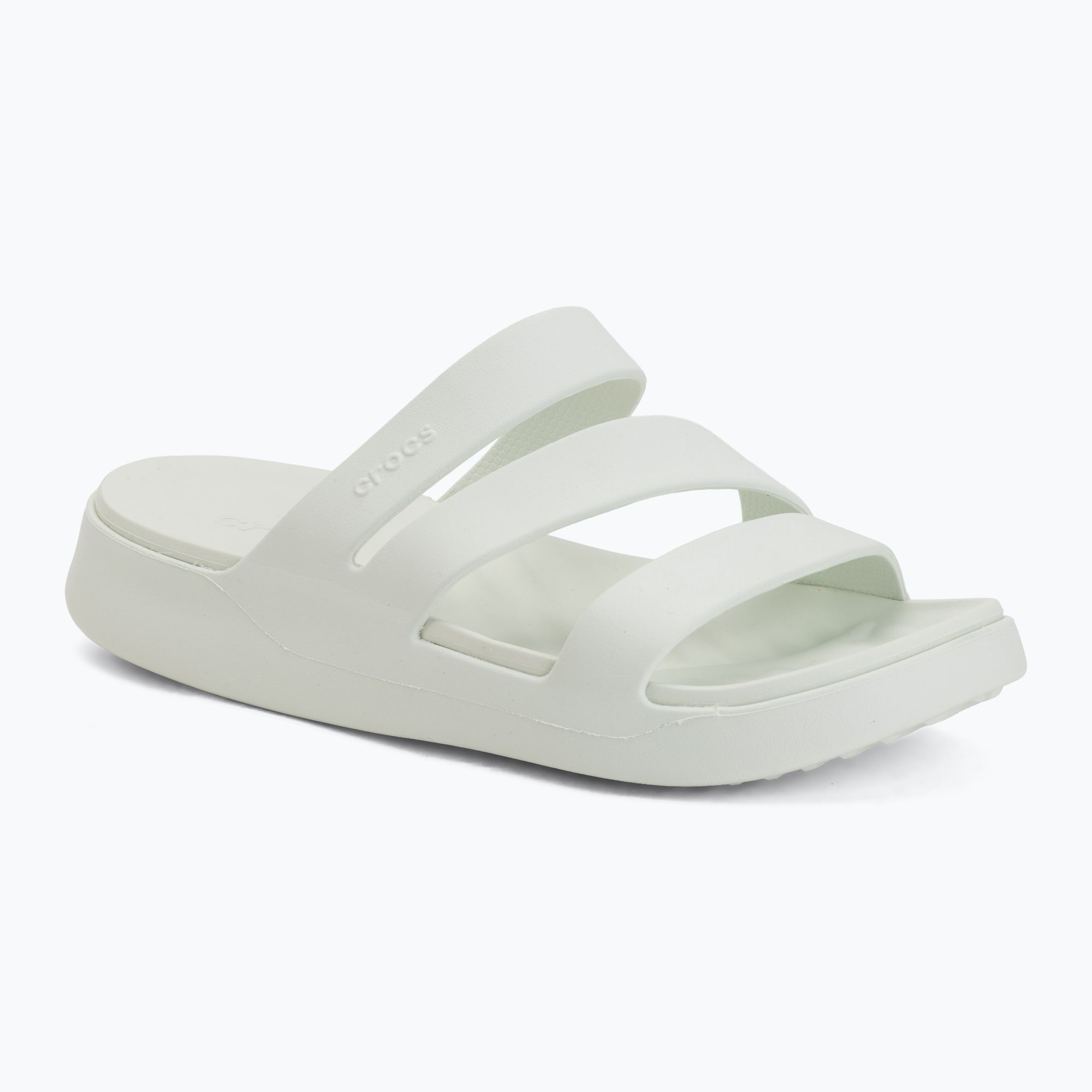 Klapki damskie Crocs Getaway Strappy mint tint (209587-3YF) - Sportano.pl