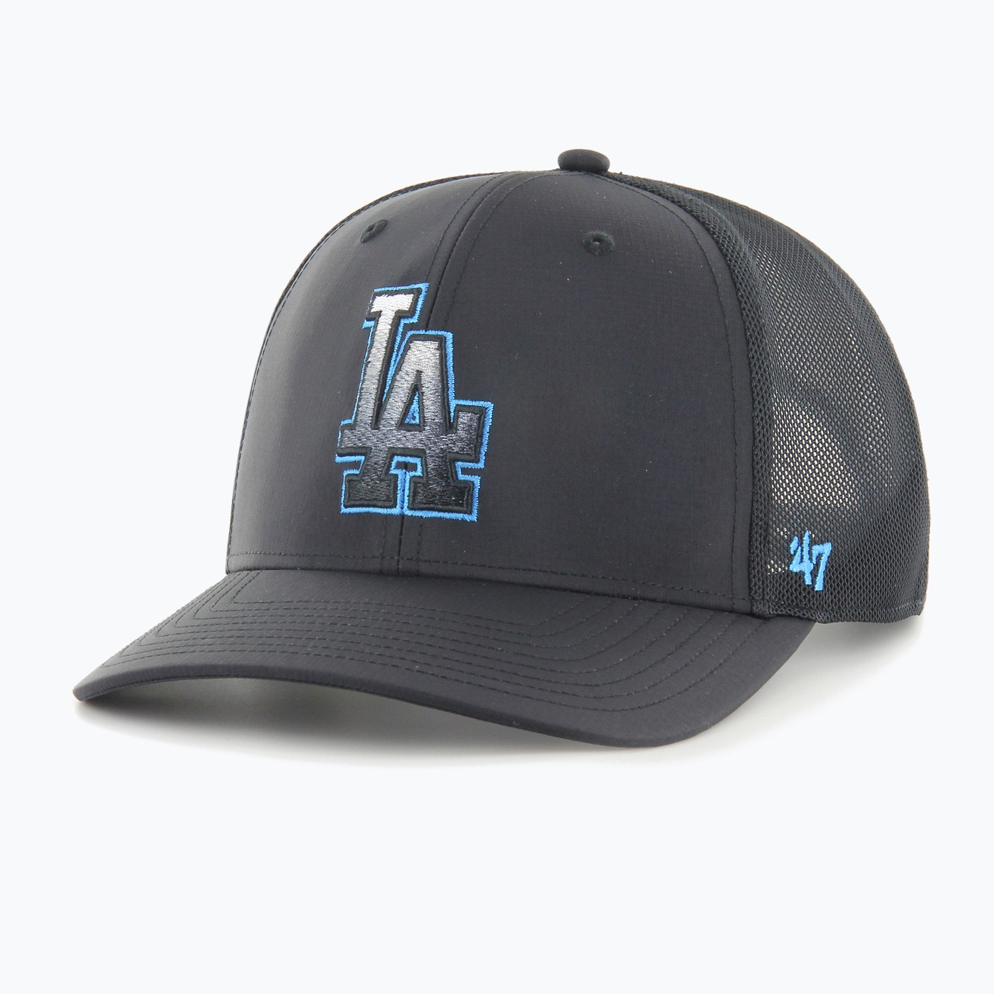Czapka z daszkiem 47 Brand Los Angeles Dodgers Volcanic Trucker black 